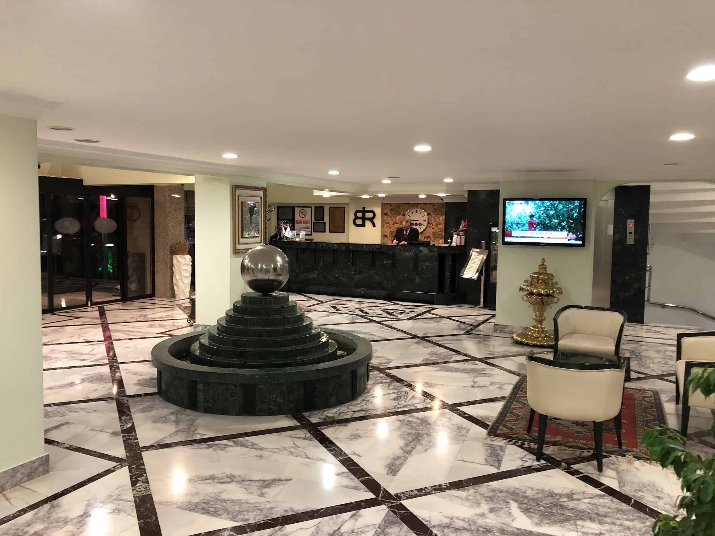 Lobby at the Buğday Hotel