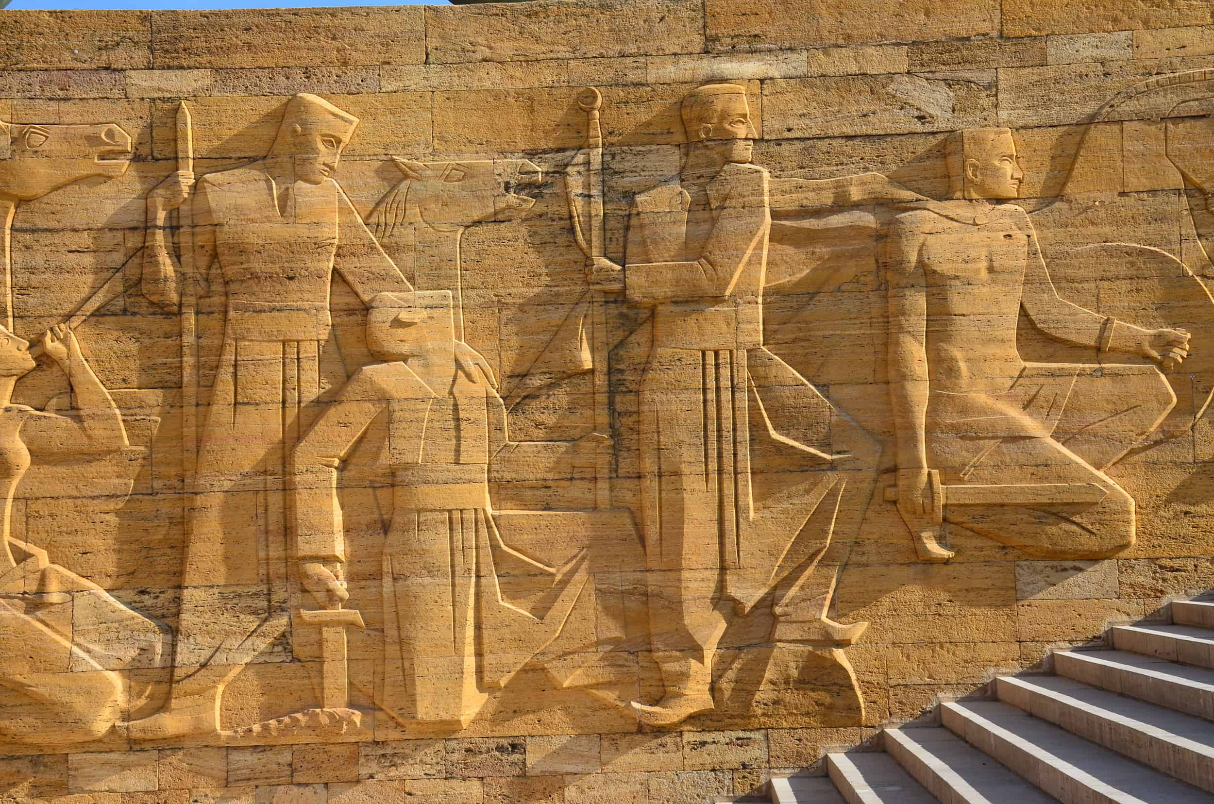 Relief of the sacrifices and heroism of the Turkish army