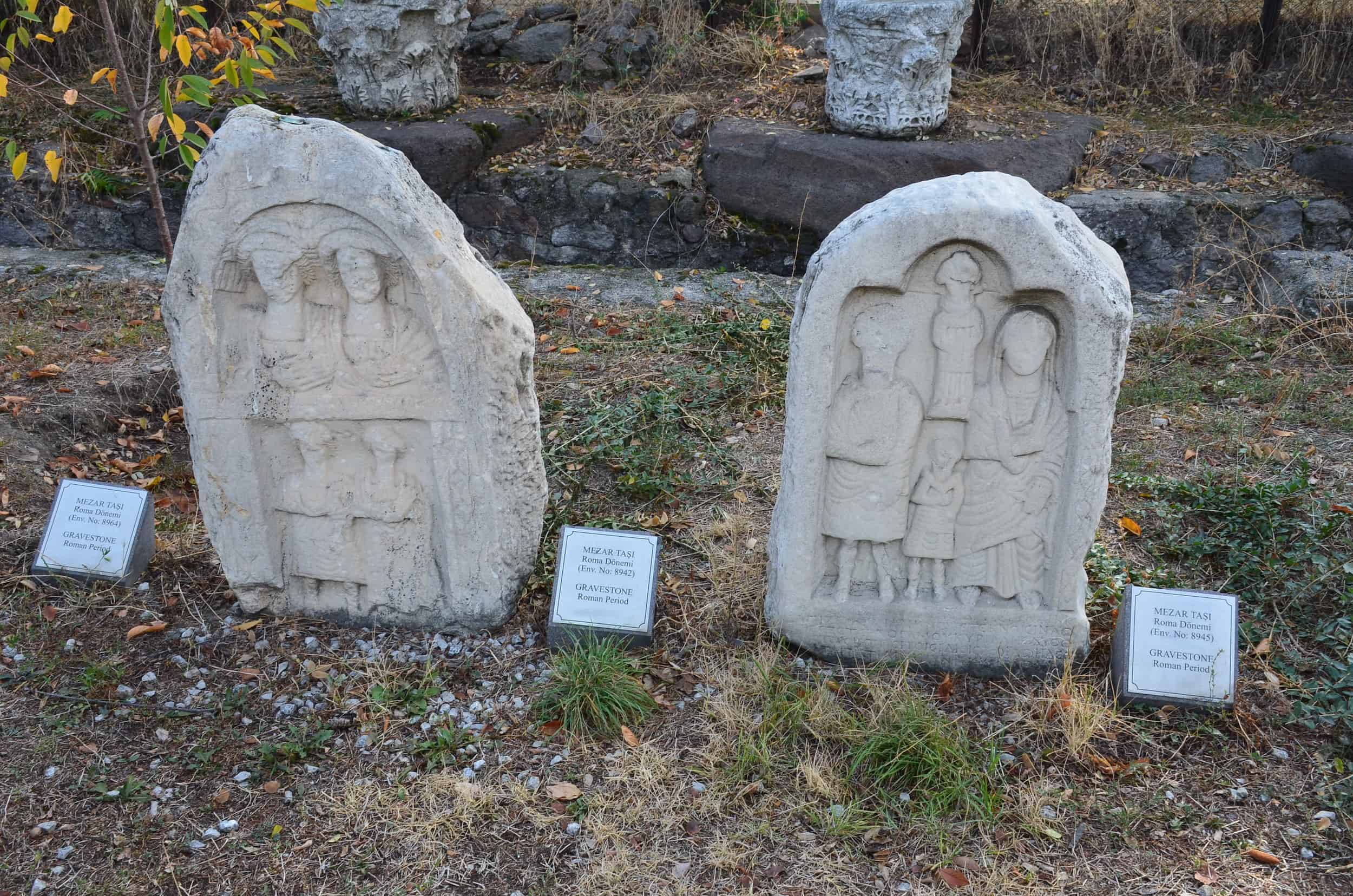 Gravestones from the Roman period