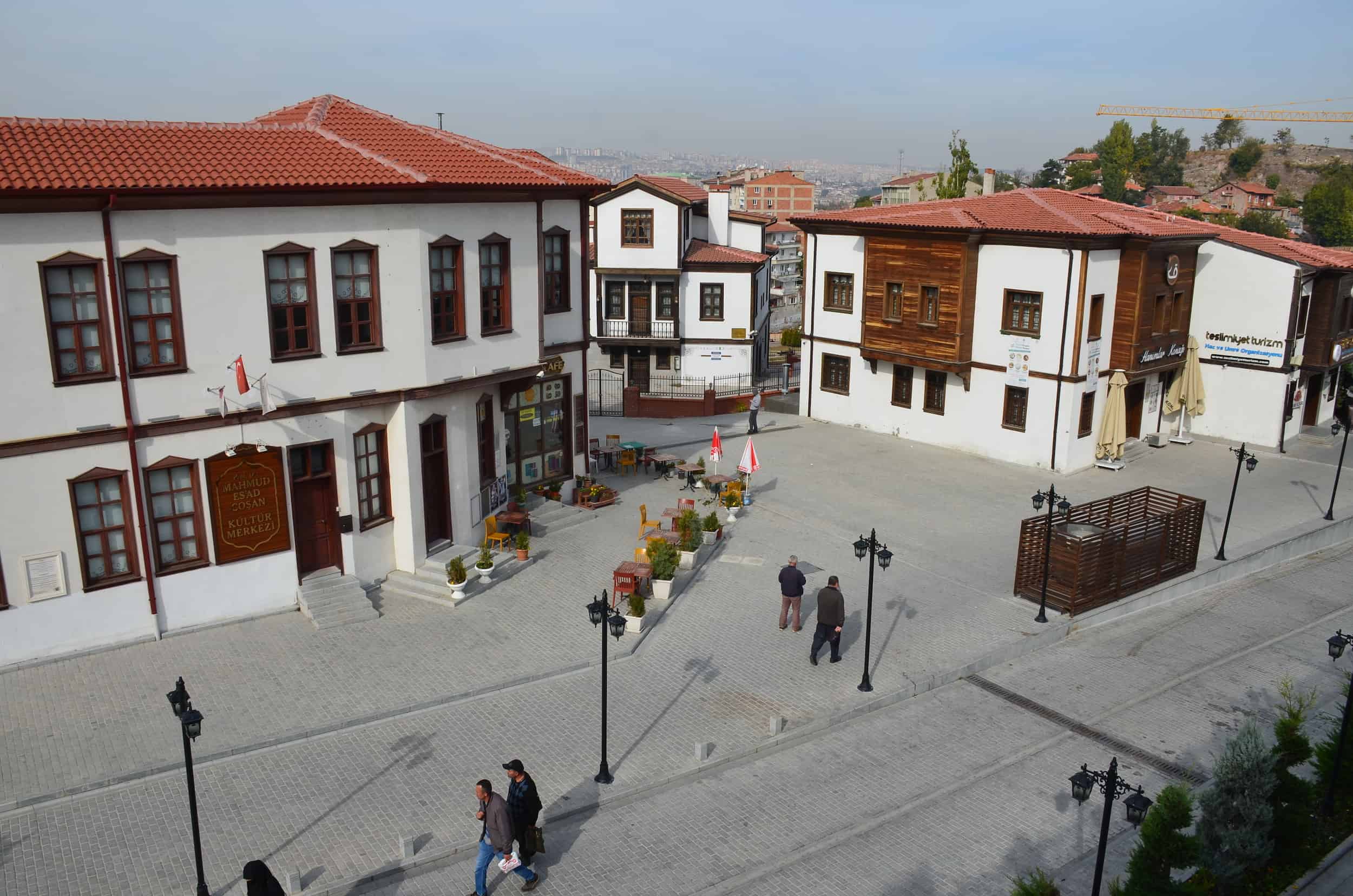 Ottoman homes in Hacıbayram, Ulus, Ankara, Turkey