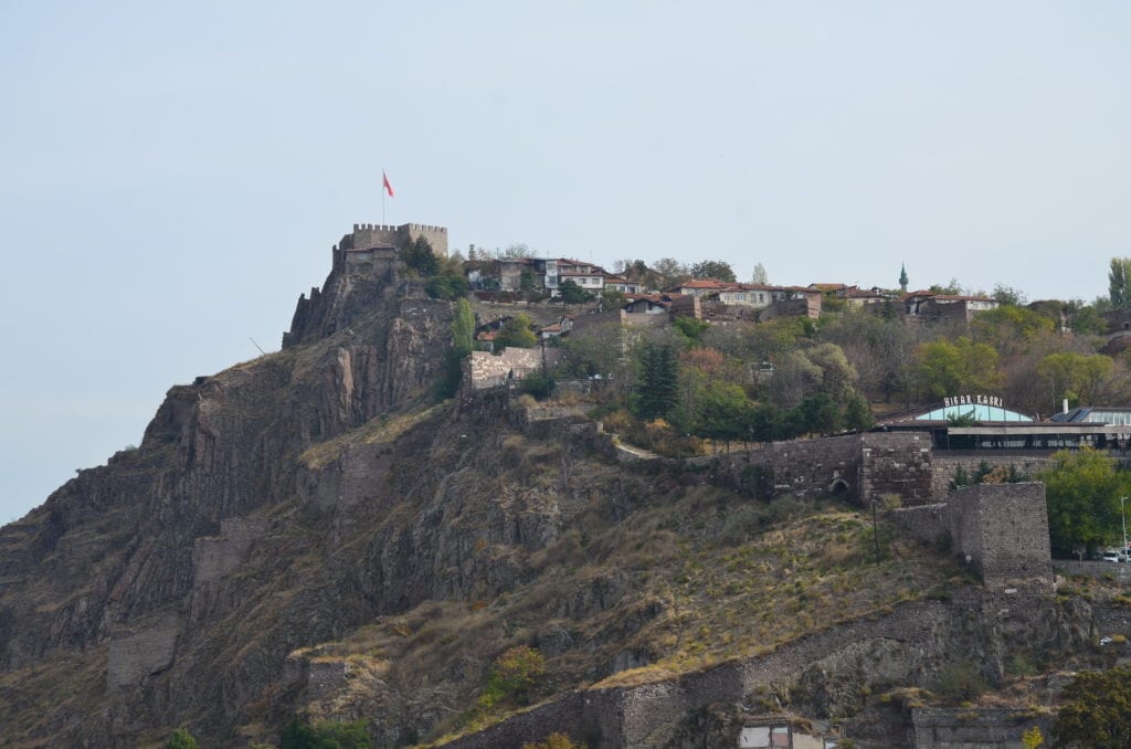 Ankara Castle in Ankara, Turkey