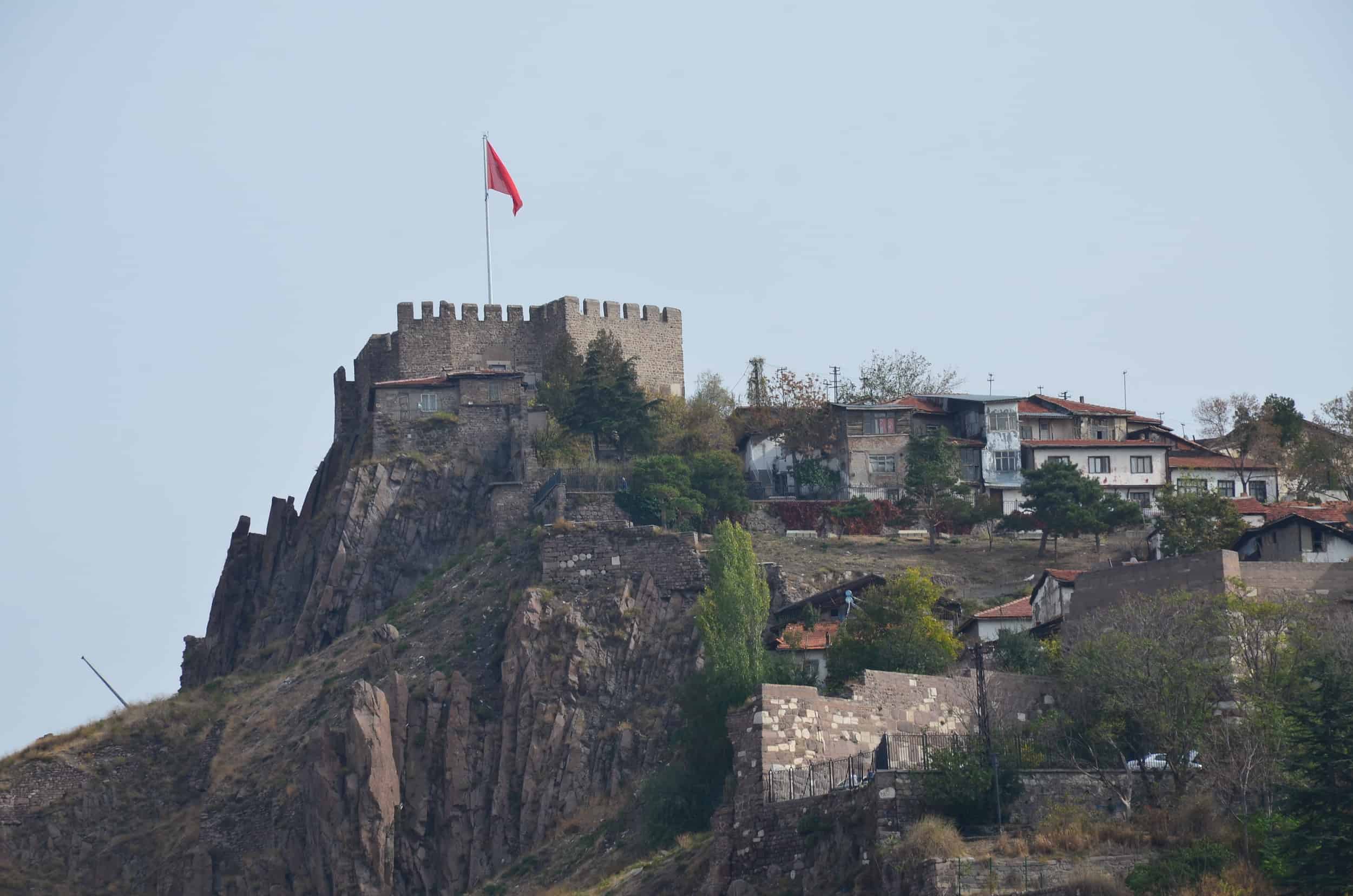 White Fort at Ankara Castle in Ankara, Turkey