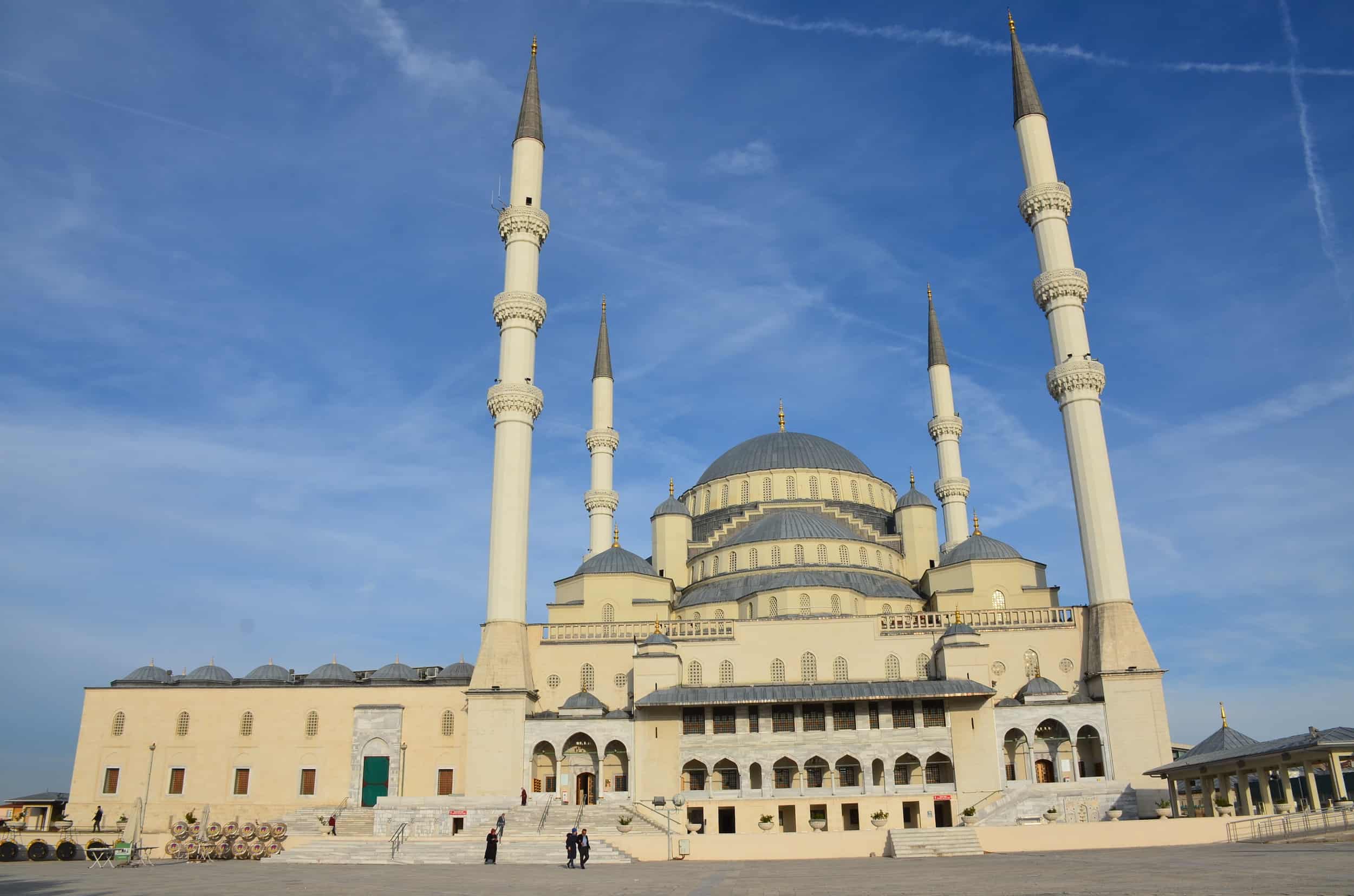 Kocatepe Mosque in Kızılay, Ankara, Turkey