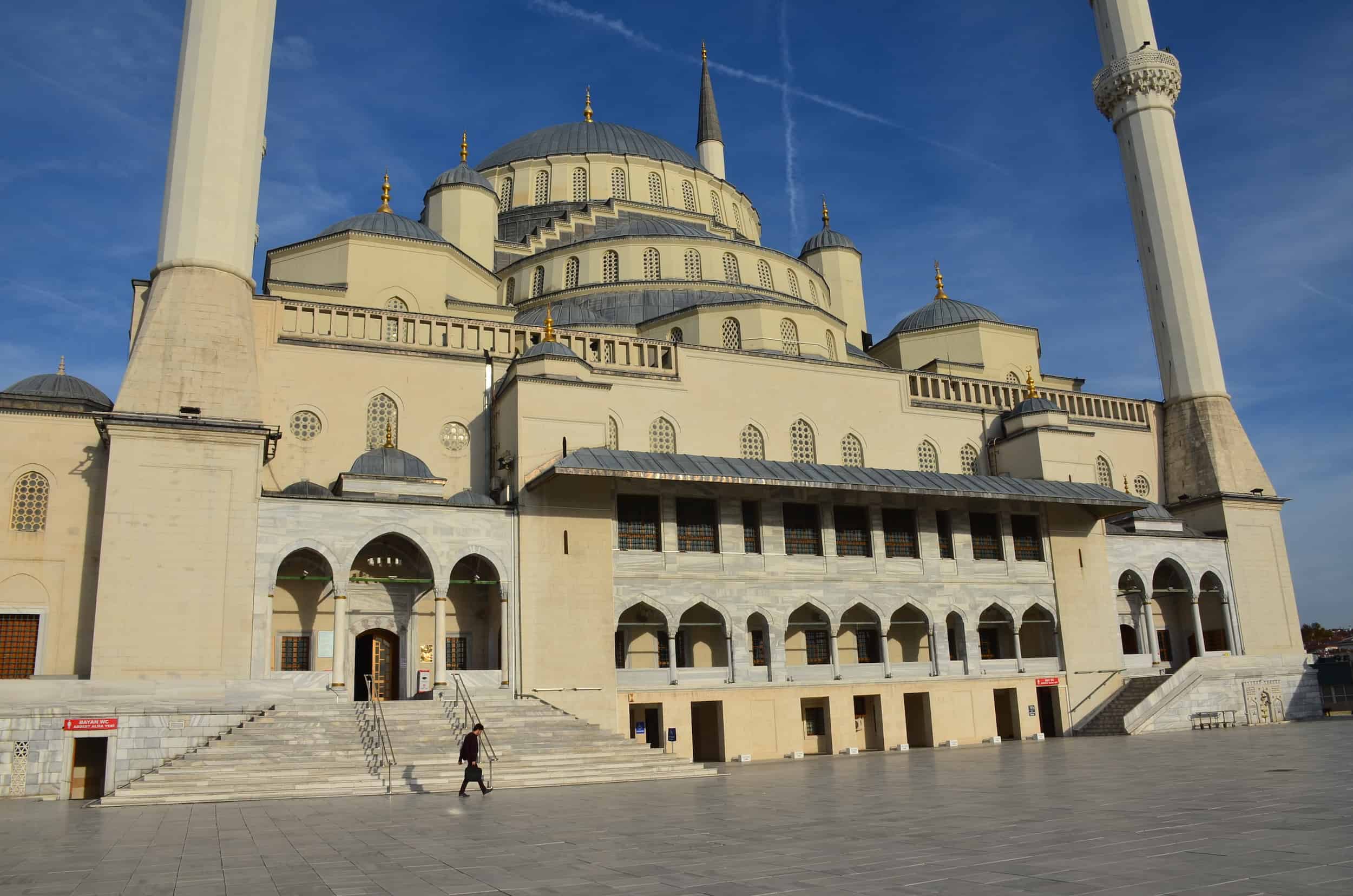 Kocatepe Mosque in Kızılay, Ankara, Turkey