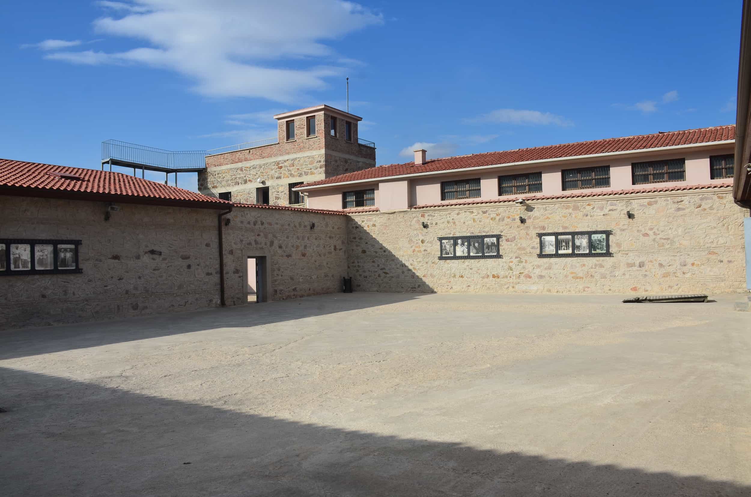 4th Ward courtyard at Ulucanlar Prison in Ankara, Turkey