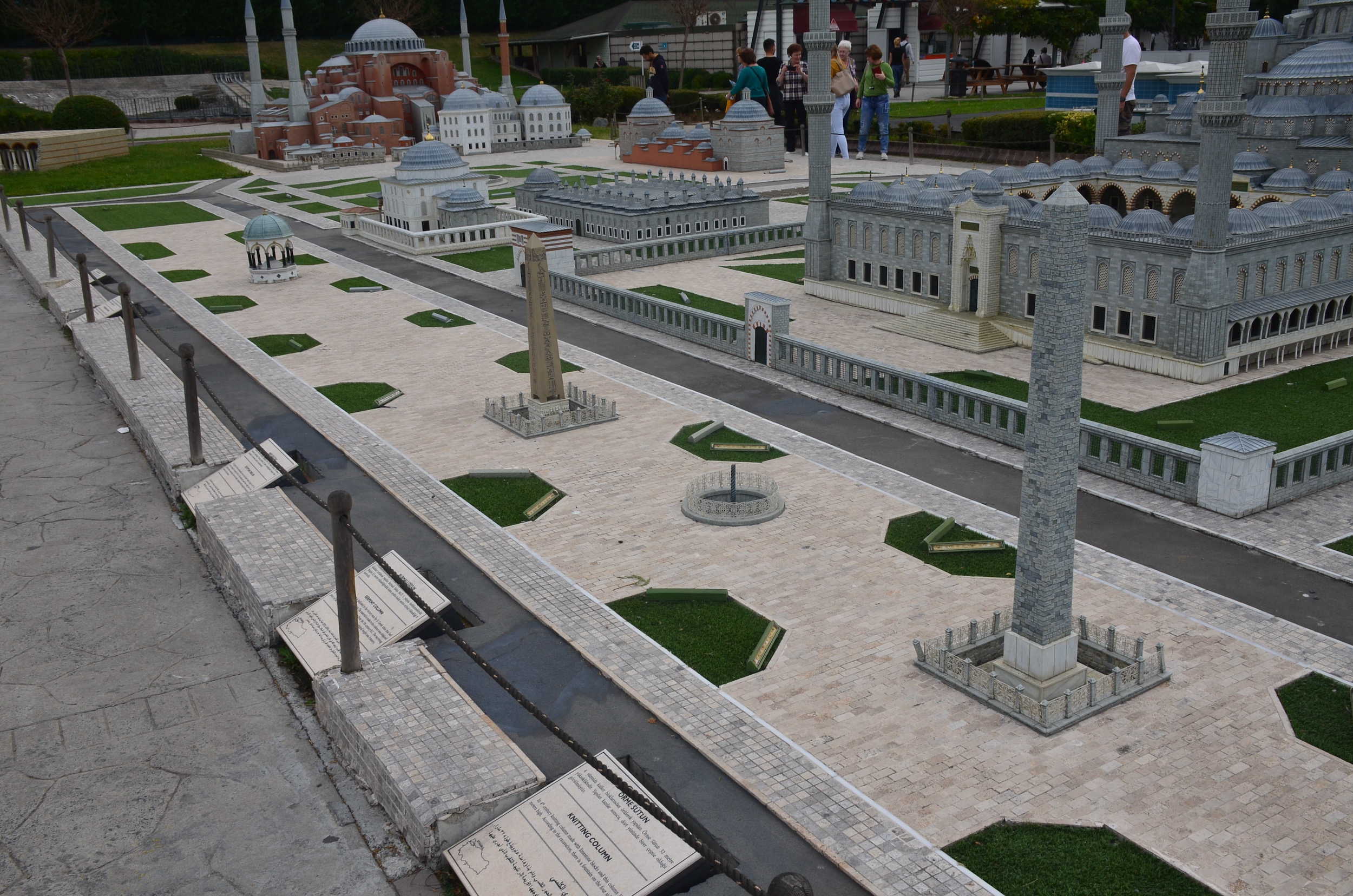 Model of the Hippodrome at Sultanahmet
