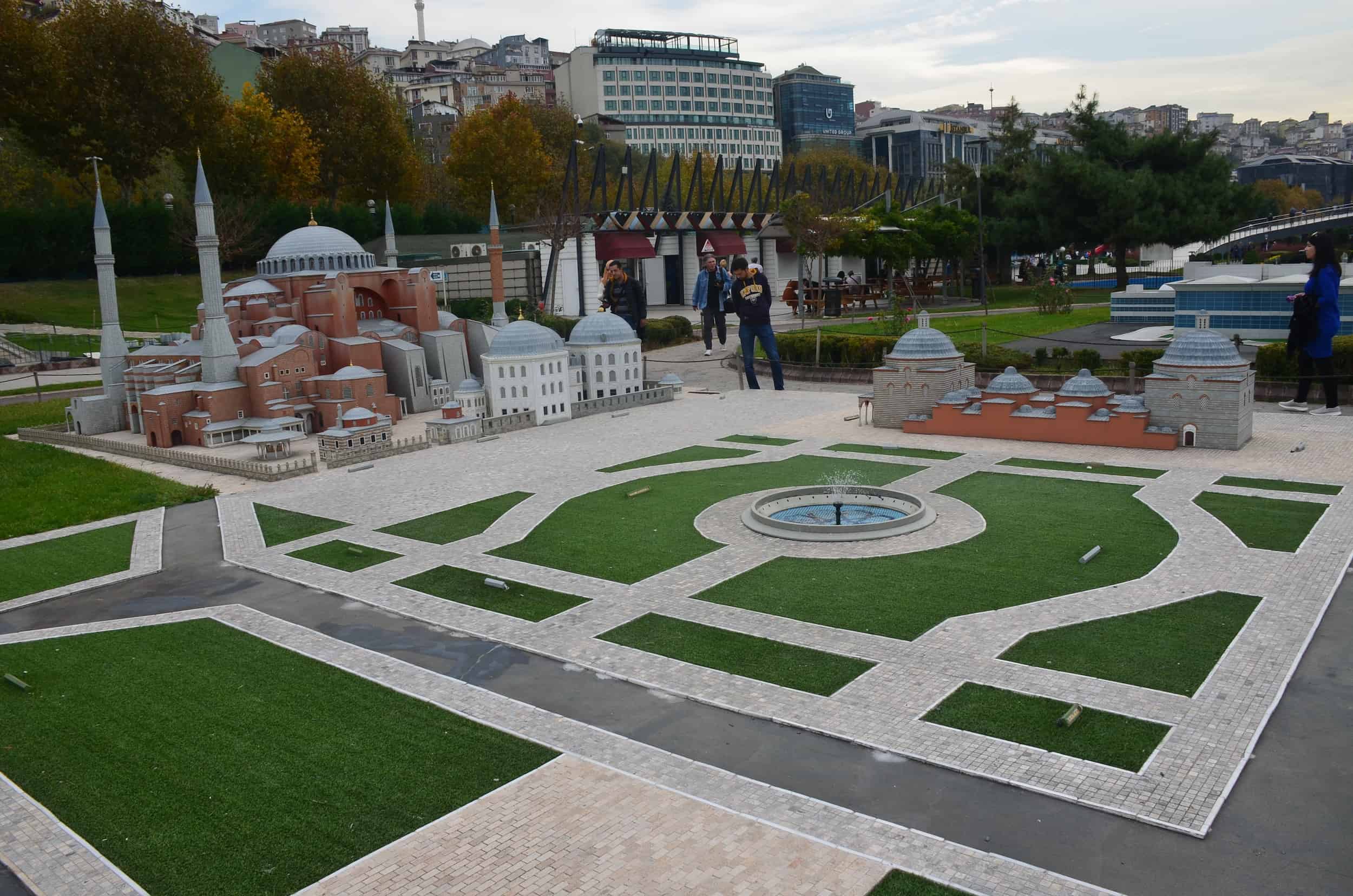 Model of Sultanahmet Square