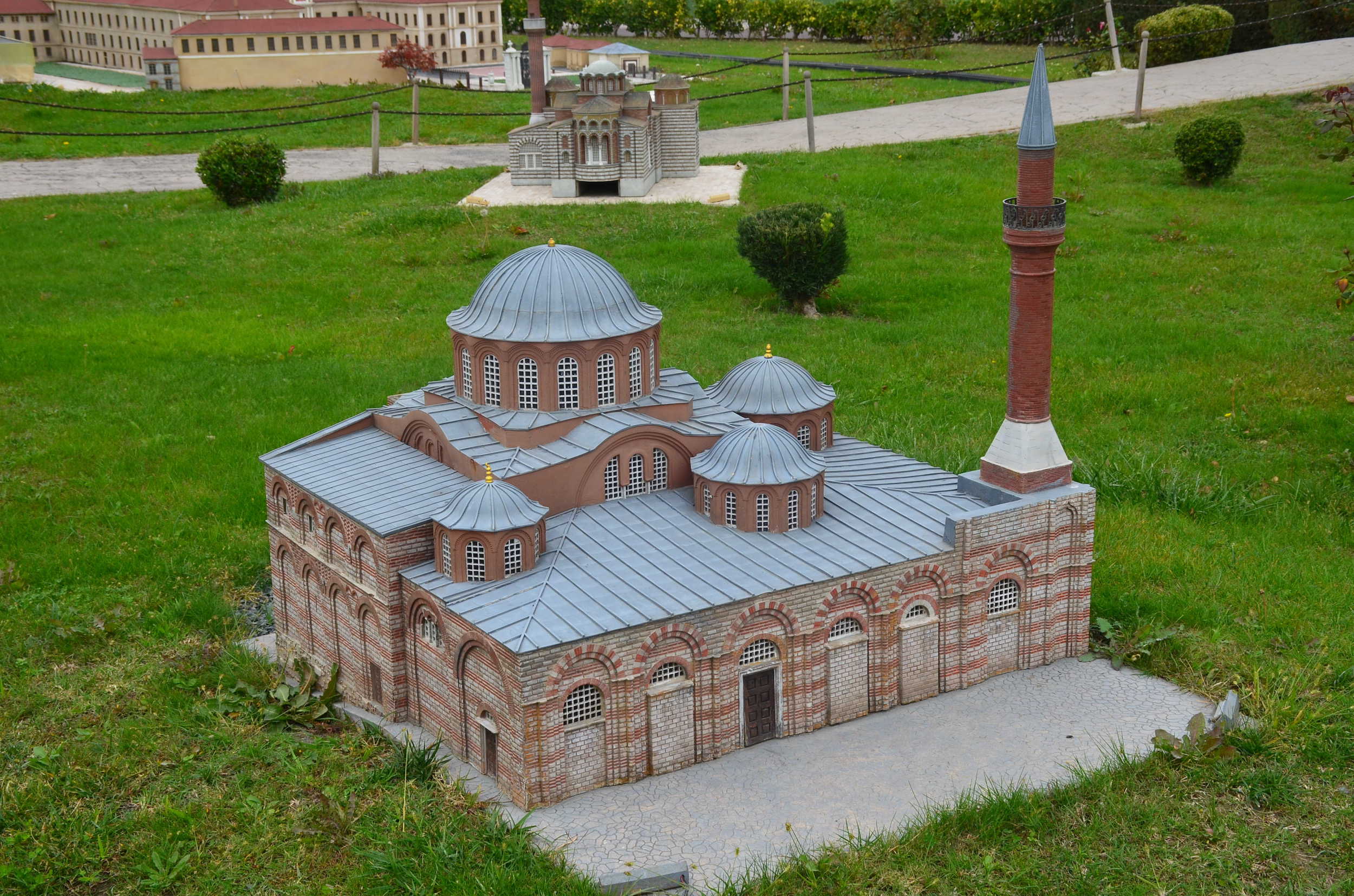 Model of Chora Church, Edirnekapı, 11th century