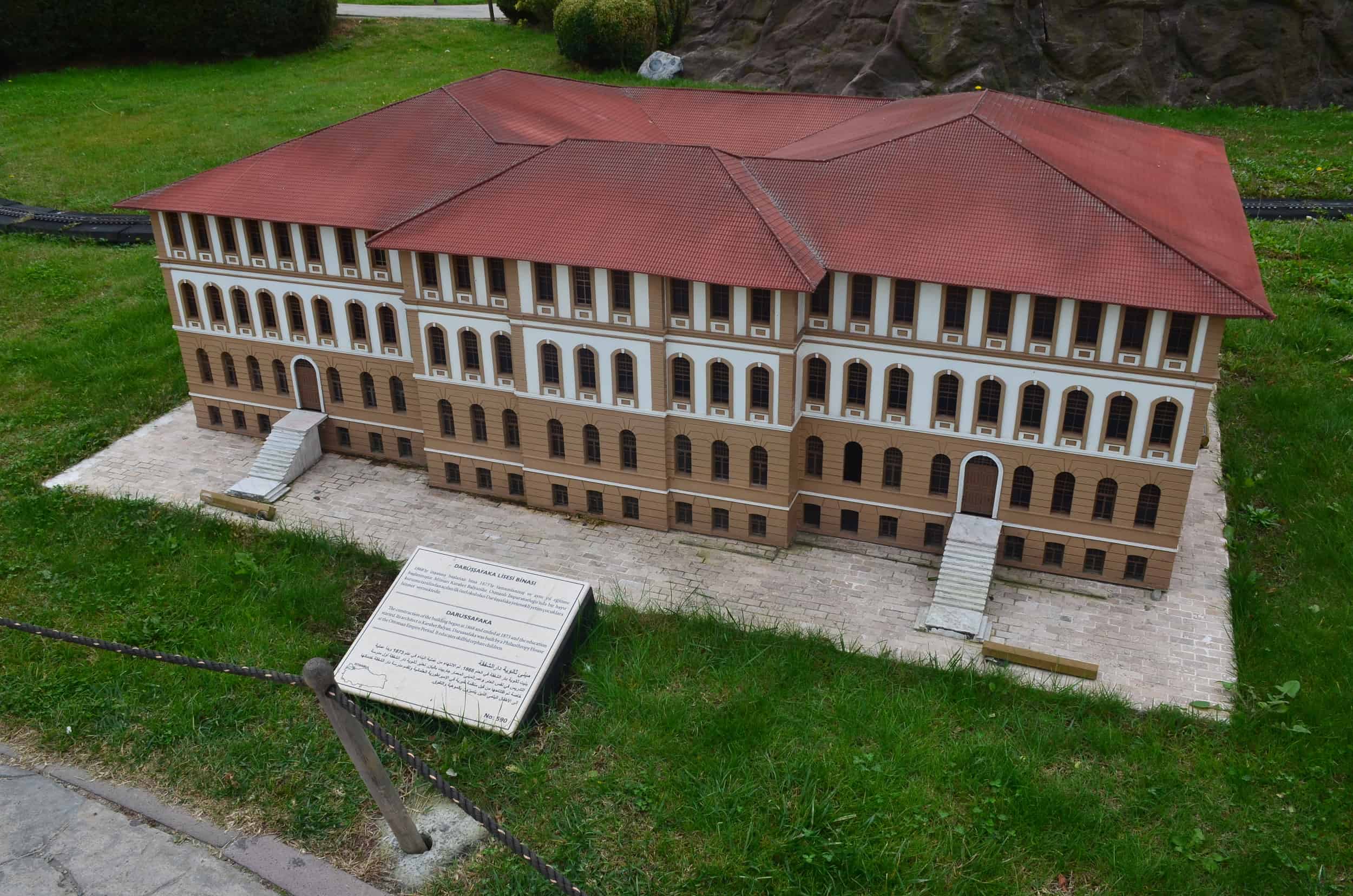 Model of Darüşşafaka High School, Çarşamba, 19th century