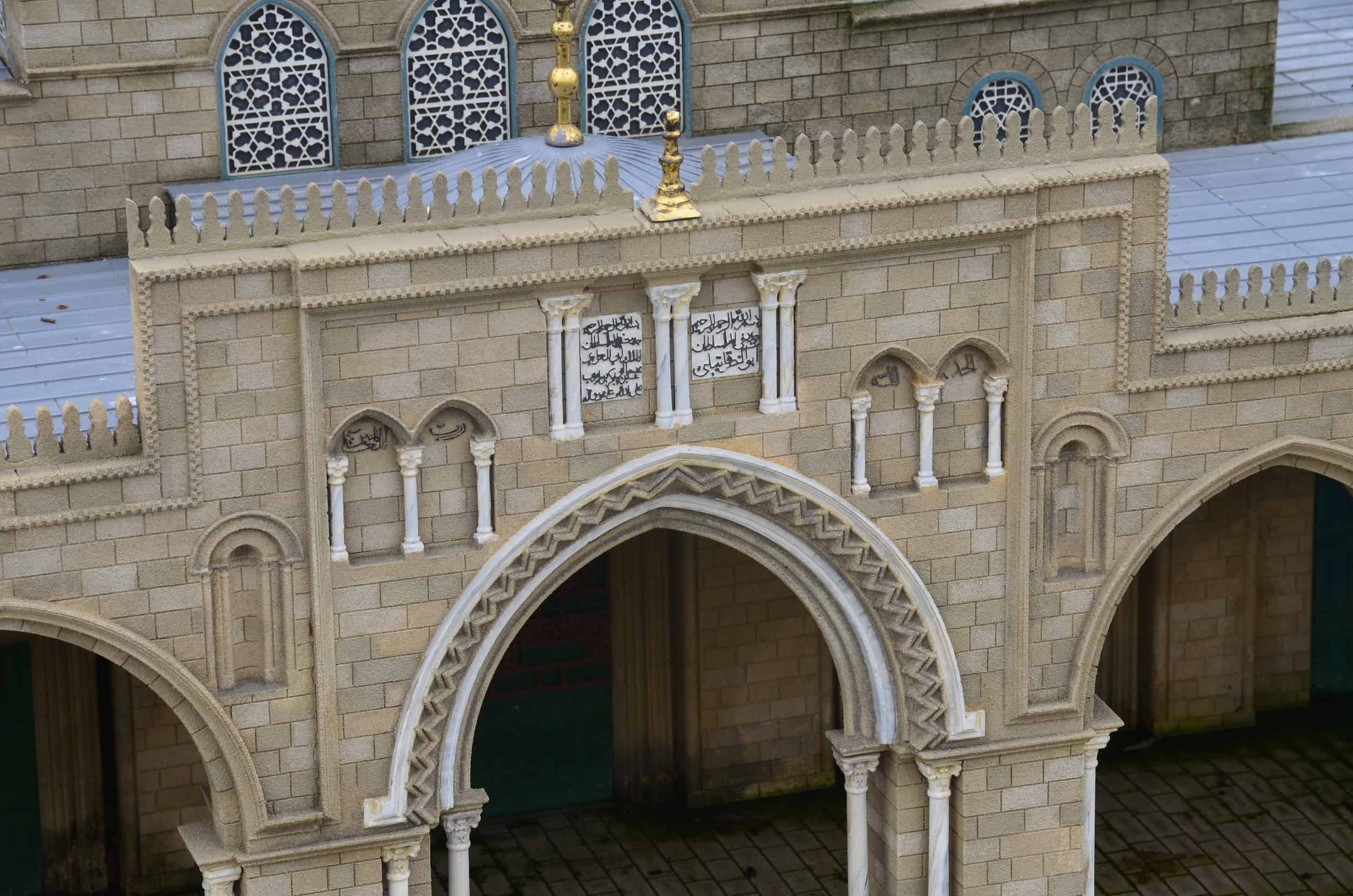Model of the Al-Aqsa Mosque on the Temple Mount in Jerusalem, 8th century