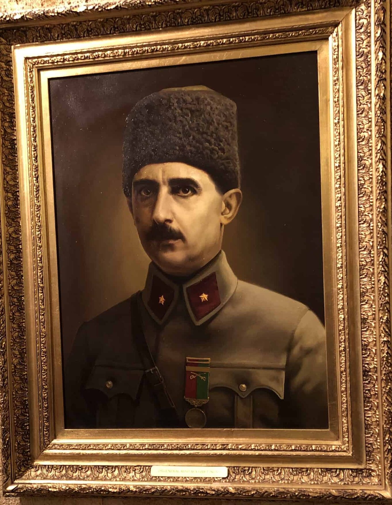İsmet İnönü at the Atatürk and War of Independence Museum at Anıtkabir in Ankara, Turkey