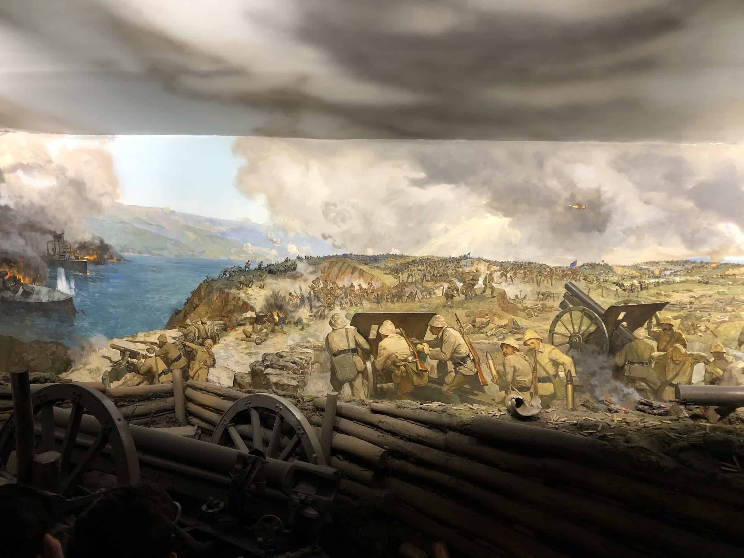 Gallipoli campaign at the Atatürk and War of Independence Museum