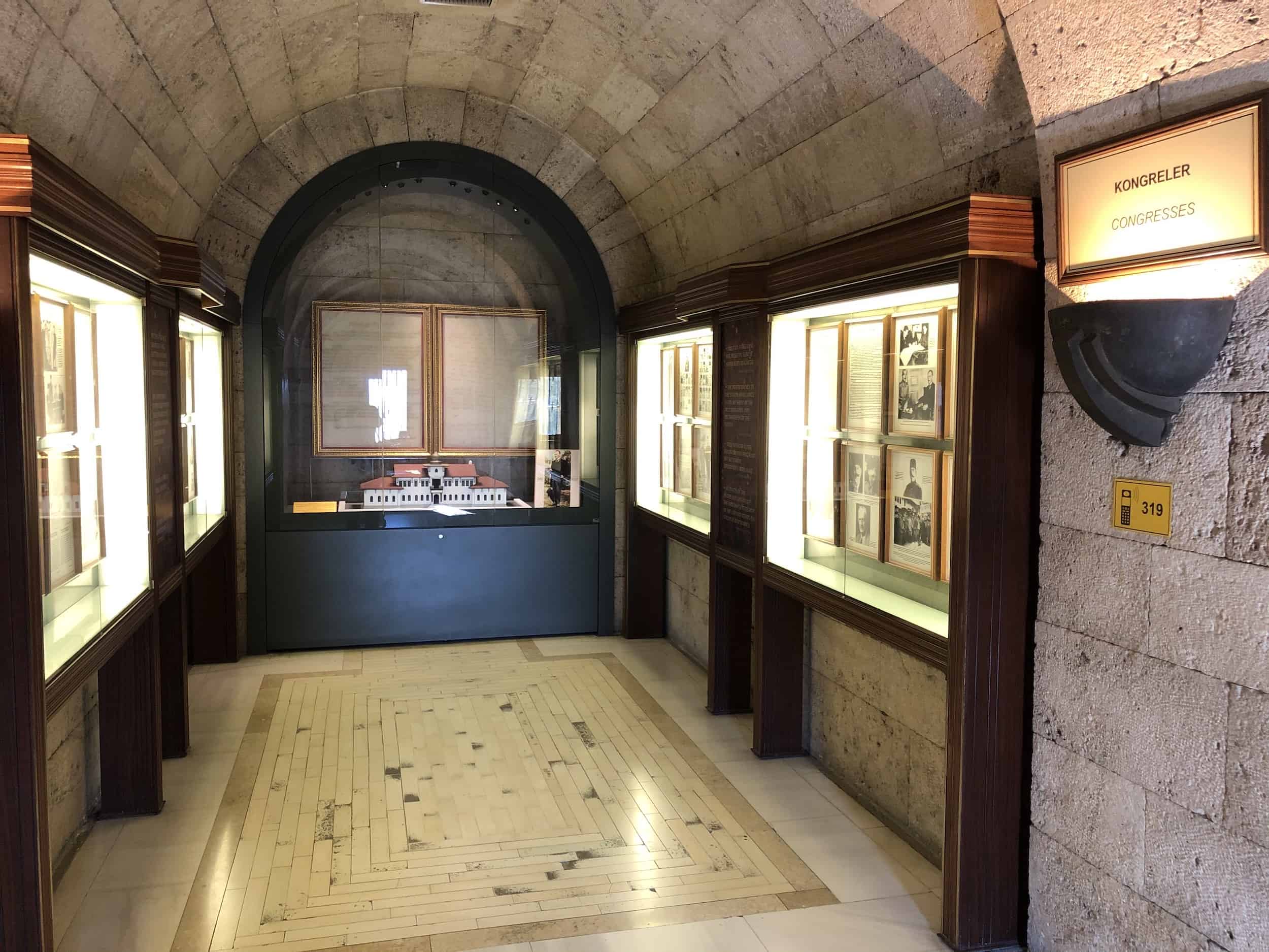 Turkish congresses at the Atatürk and War of Independence Museum