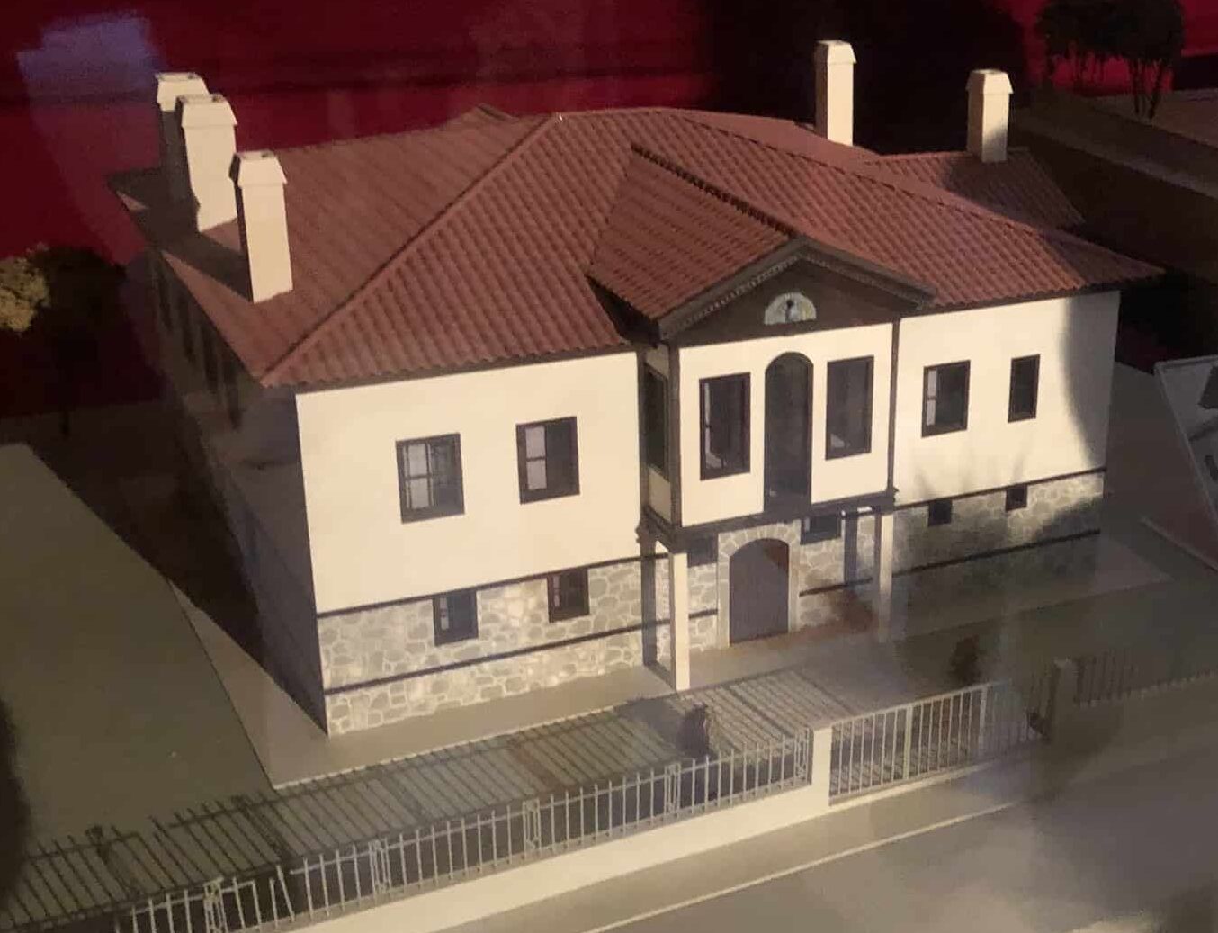 Model of the Alagöz Commander-in-Chief Headquarters at the Atatürk and War of Independence Museum