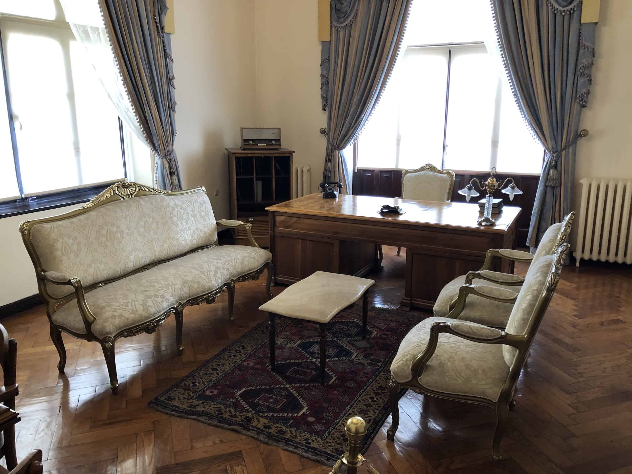 Prime Minister's Study at the Republic Museum at the Second Grand National Assembly of Turkey in Ulus, Ankara, Turkey