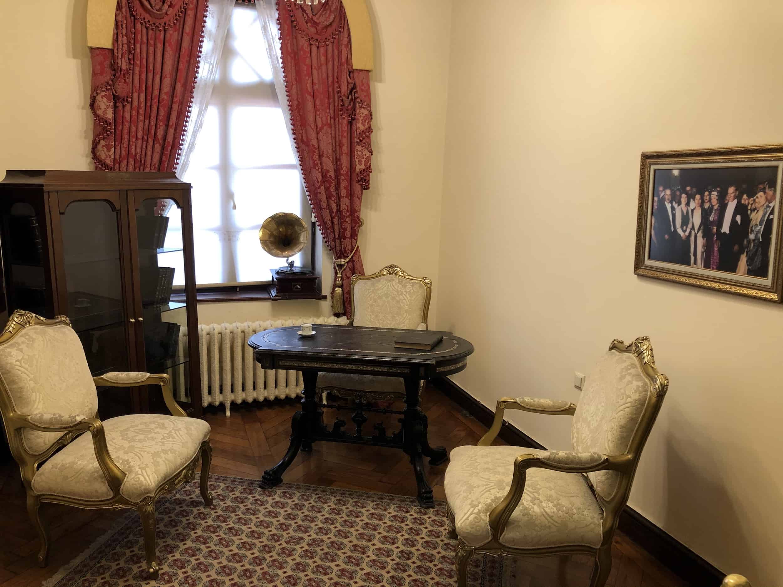 Bureau Administration Chamber at the Republic Museum at the Second Grand National Assembly of Turkey in Ulus, Ankara, Turkey