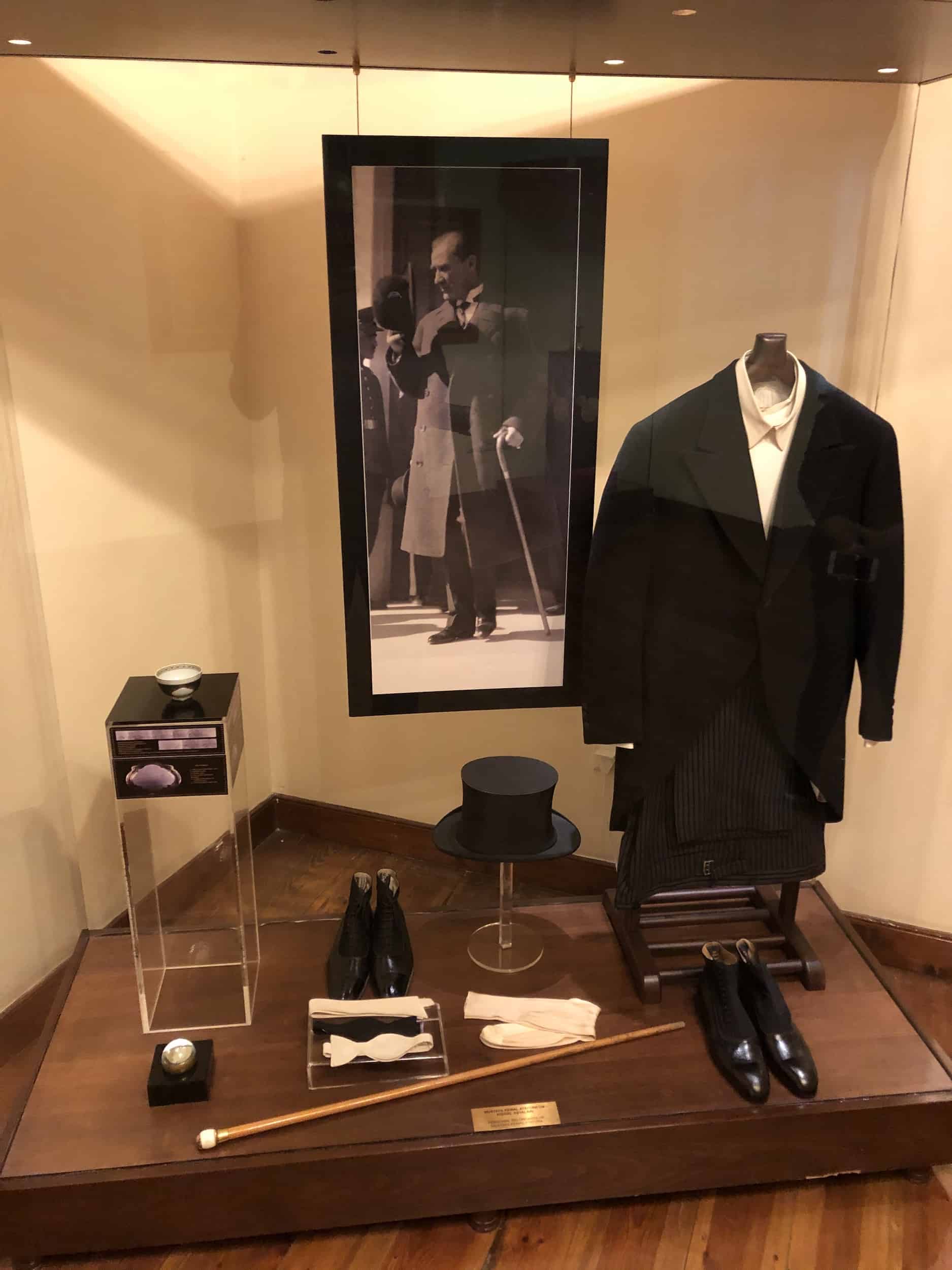 Formal wear used by Atatürk