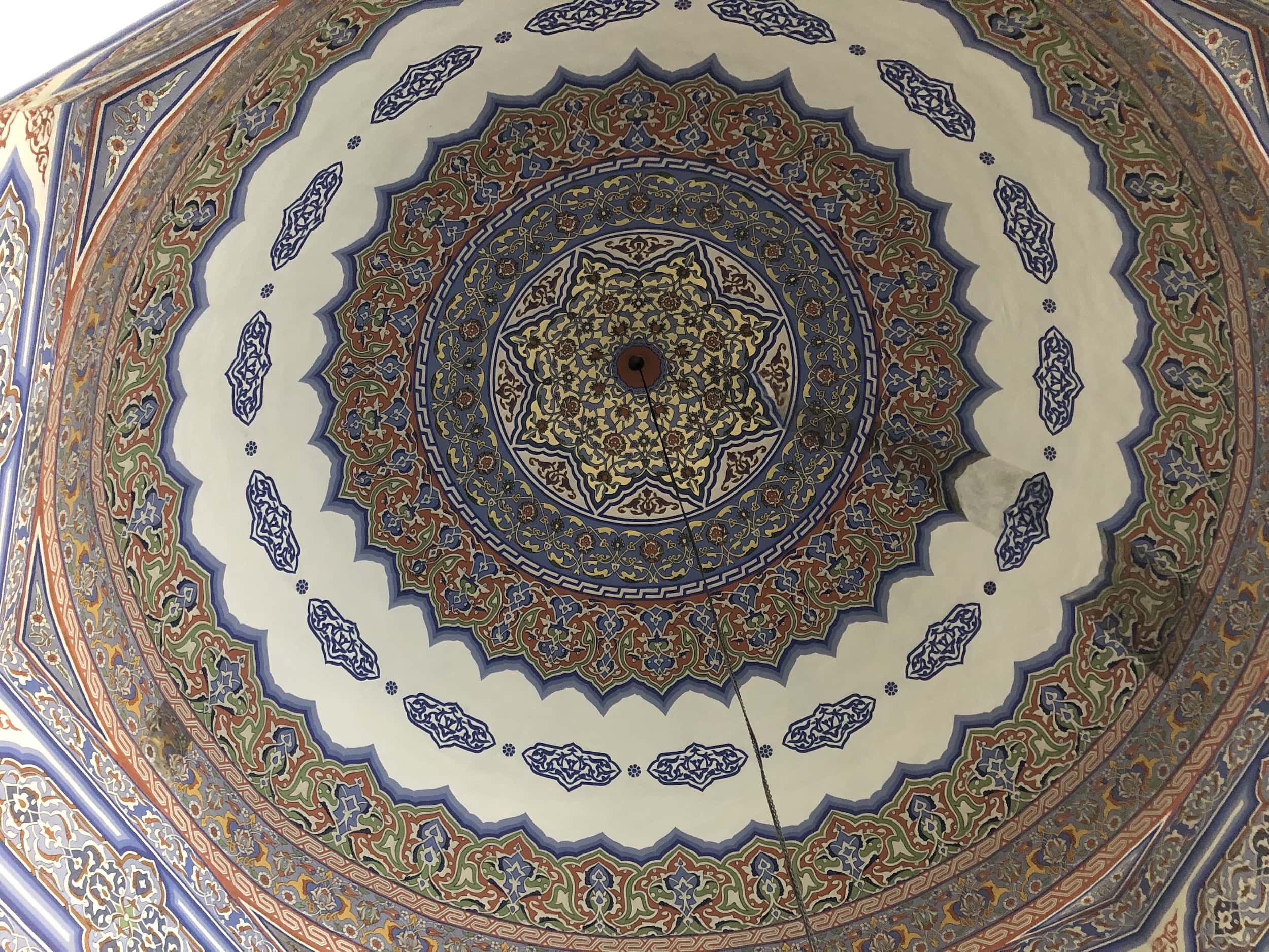 Dome at the Ethnography Museum in Ankara, Turkey