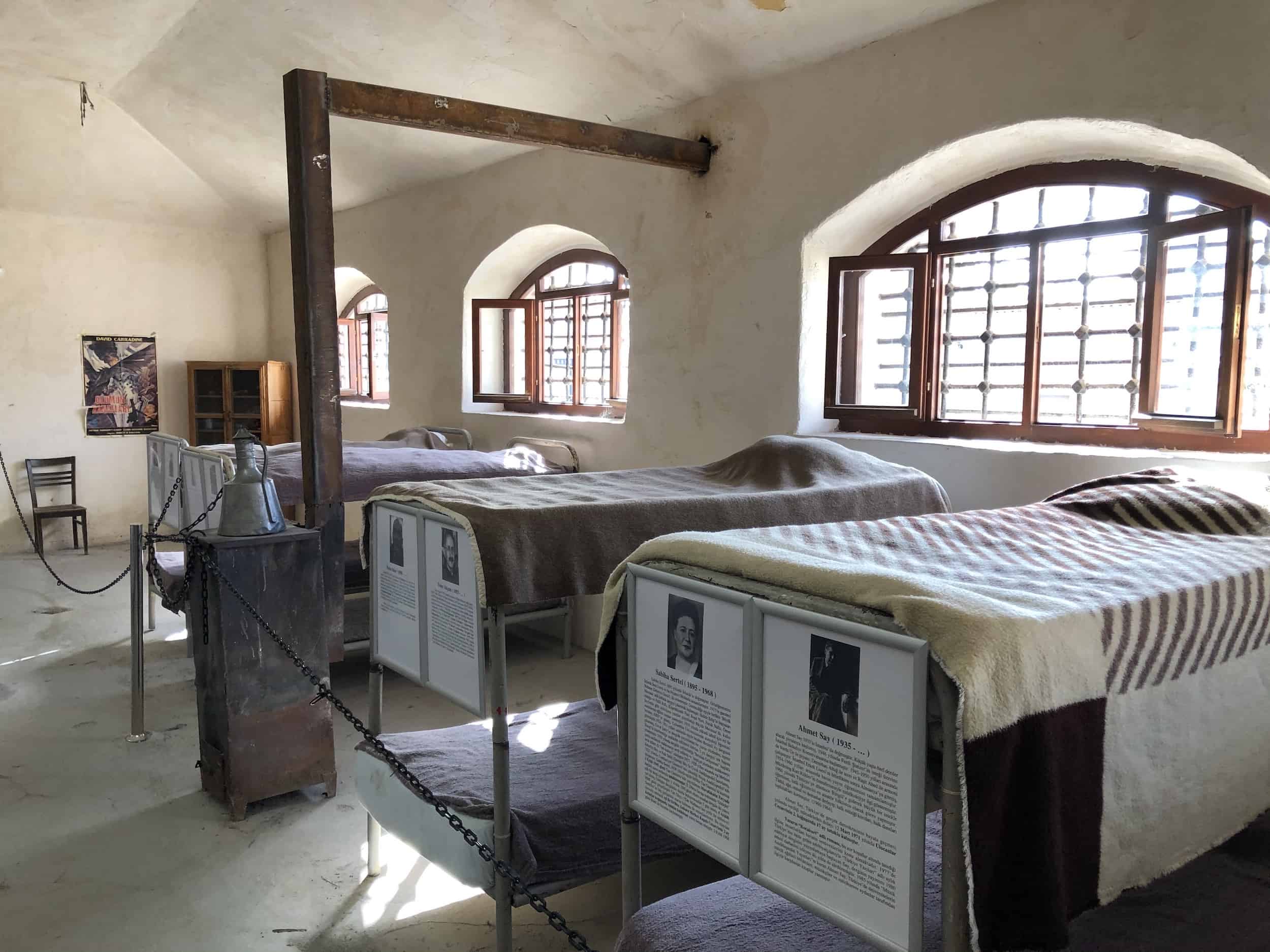 Bunk beds in the 5th Ward at Ulucanlar Prison in Ankara, Turkey