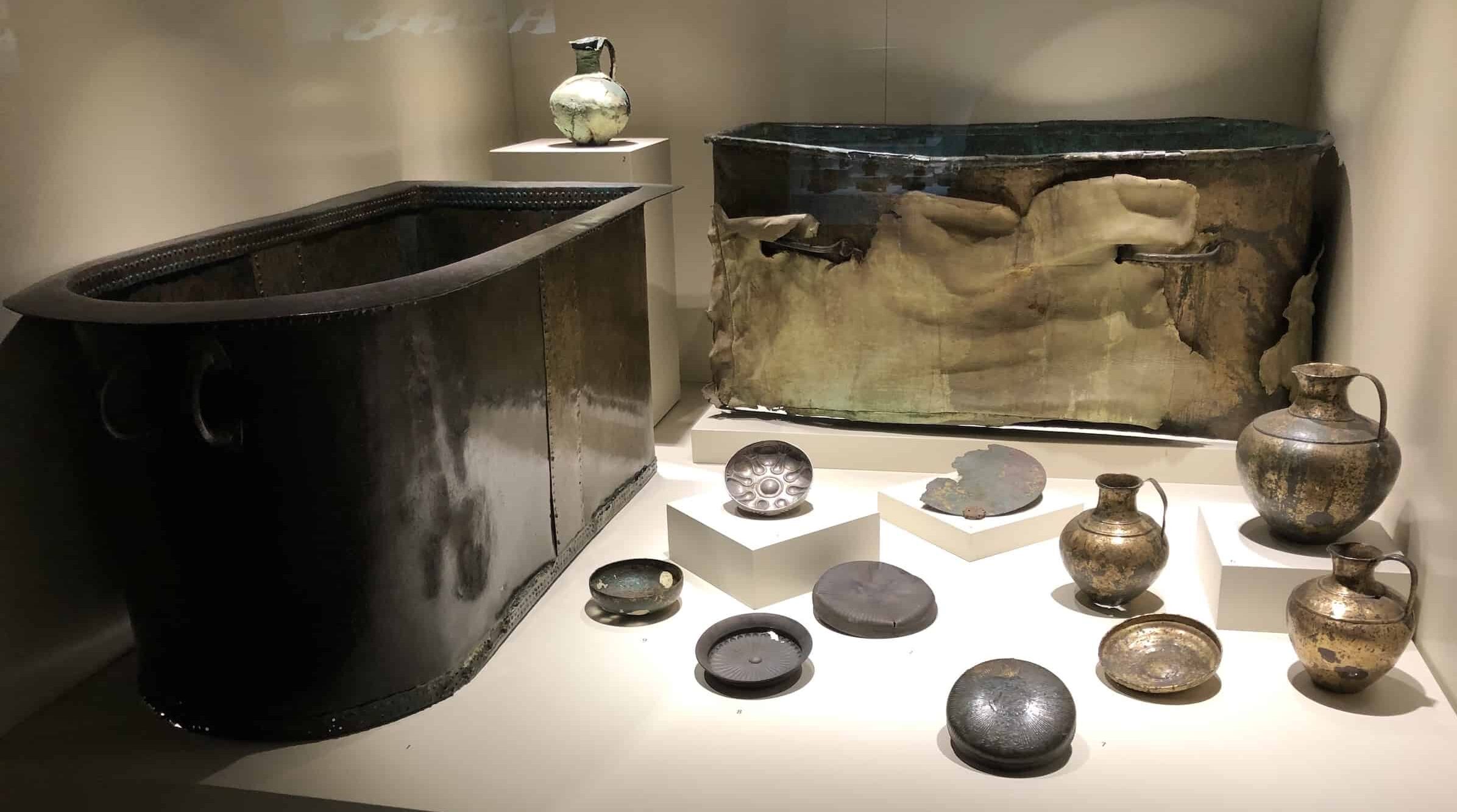 Urartian metalworks at the Museum of Anatolian Civilizations in Ankara, Turkey