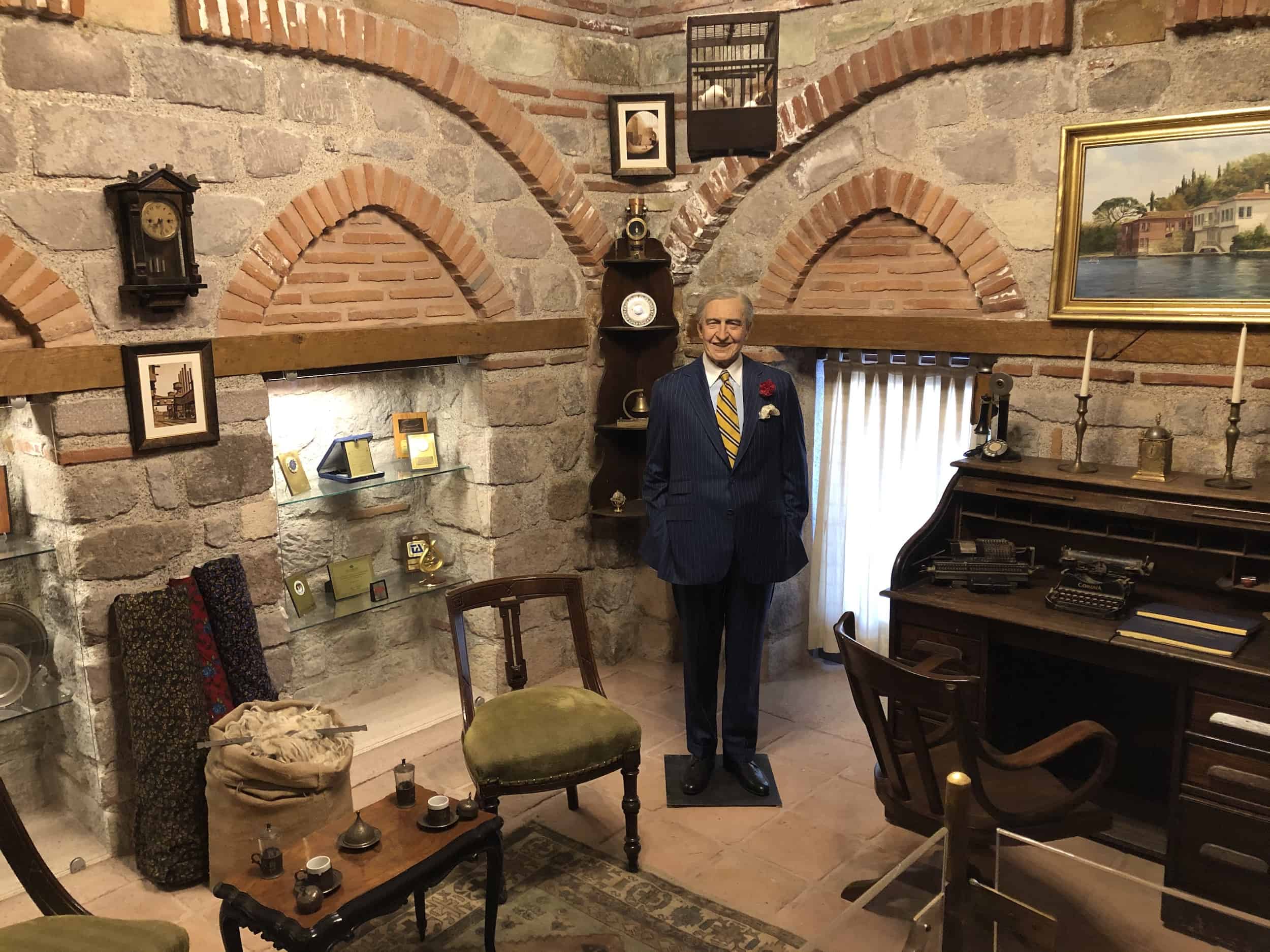 Old Ankara office at the Rahmi M. Koç Museum in Ankara, Turkey