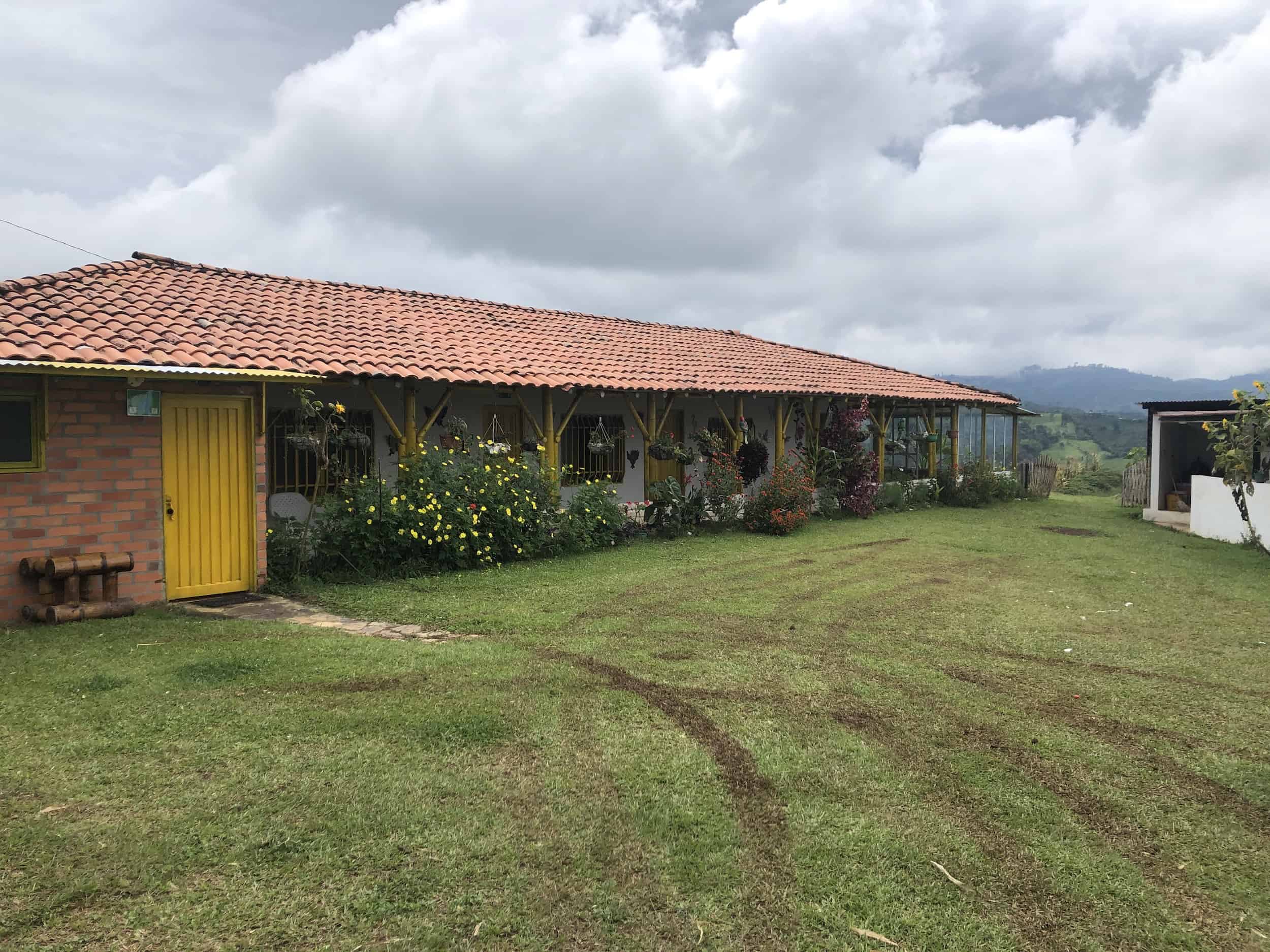 Main house at Ecohotel Spa Caucayá in Belén de Umbría, Risaralda, Colombia