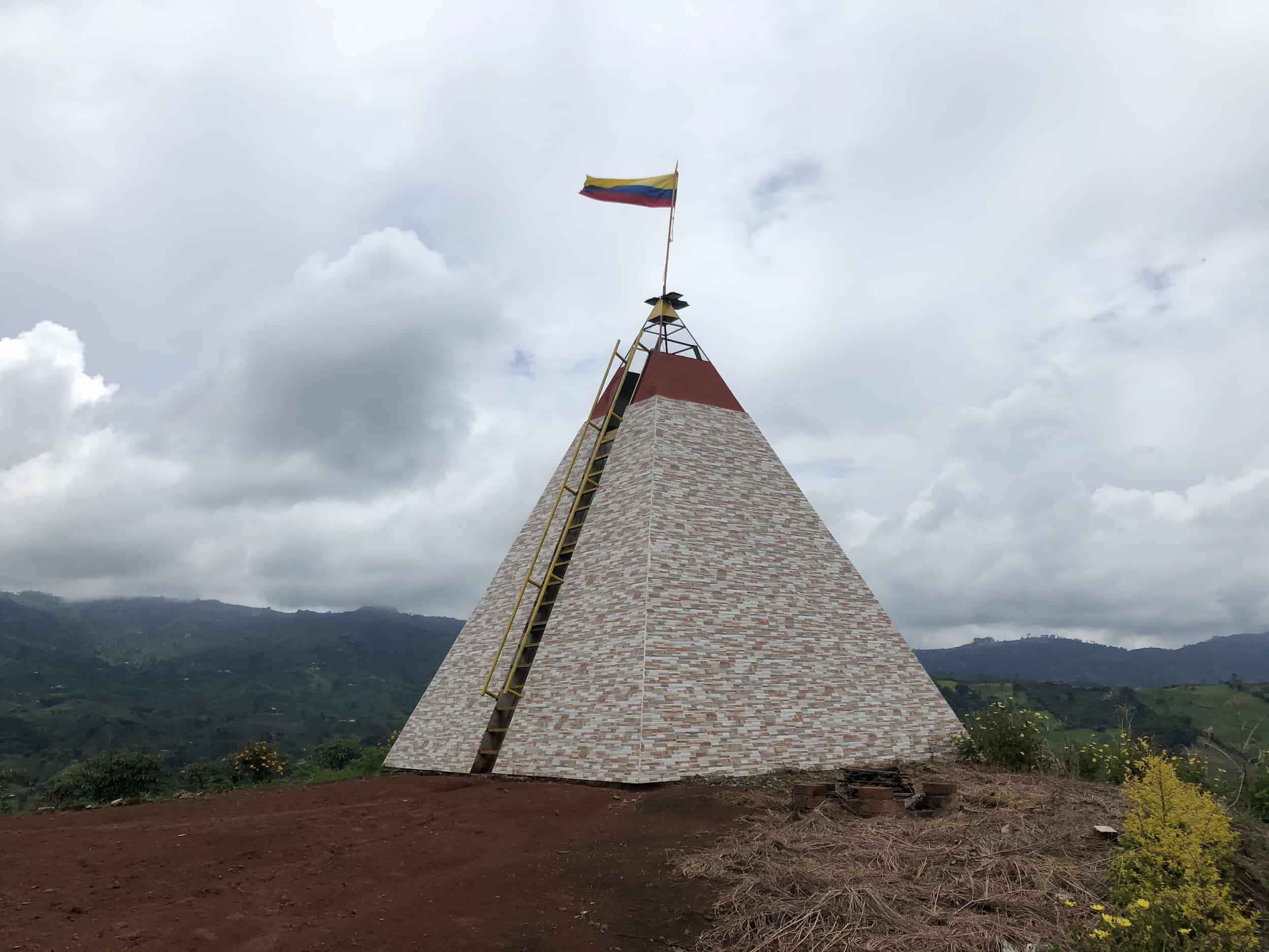 Pyramid at Ecohotel Spa Caucayá in Belén de Umbría, Risaralda, Colombia