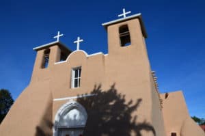 San Francisco de Asís Mission Church in Rancho de Taos, New Mexico