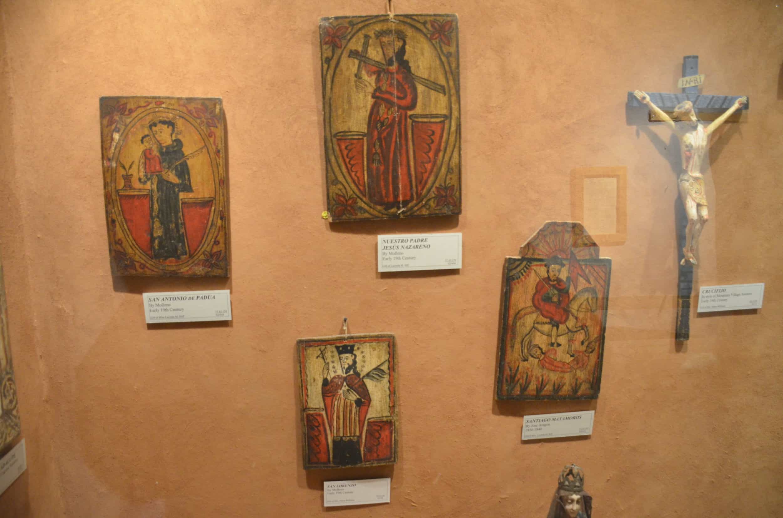 Religious paintings on wood (early 19th century)