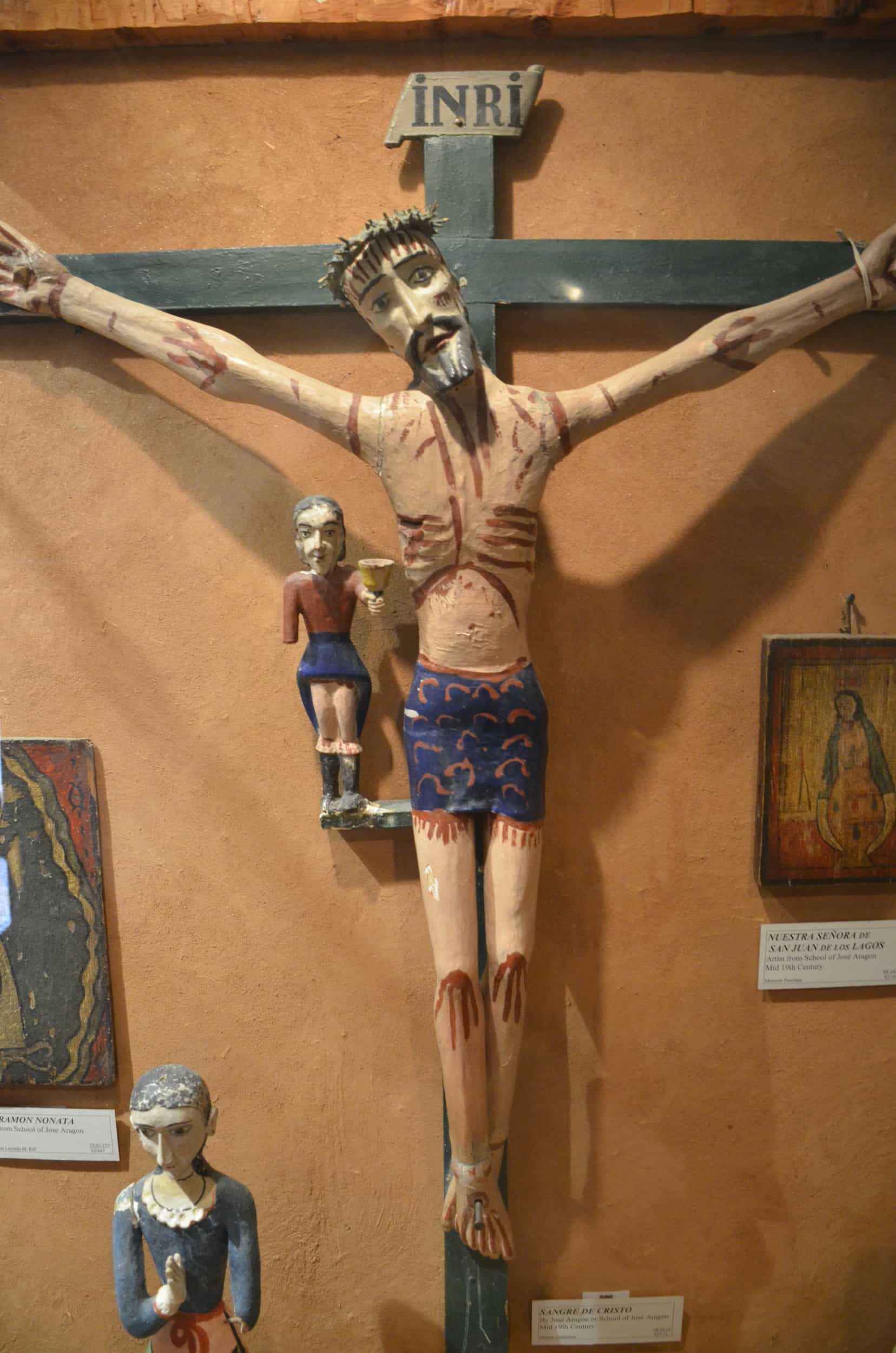 Sangre de Cristo (mid 19th century) at the Martinez Hacienda in Taos, New Mexico