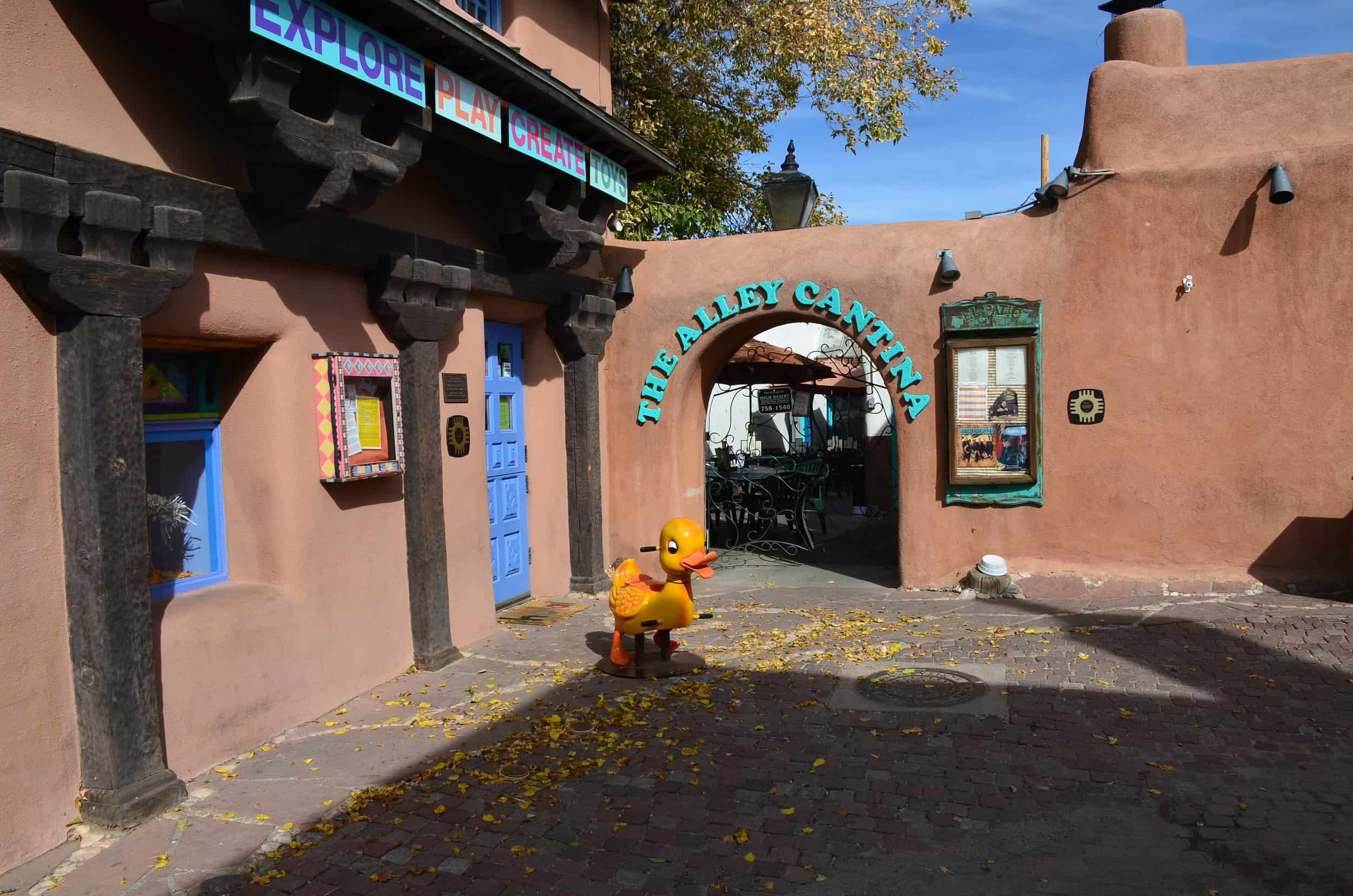 The Alley Cantina in Taos, New Mexico