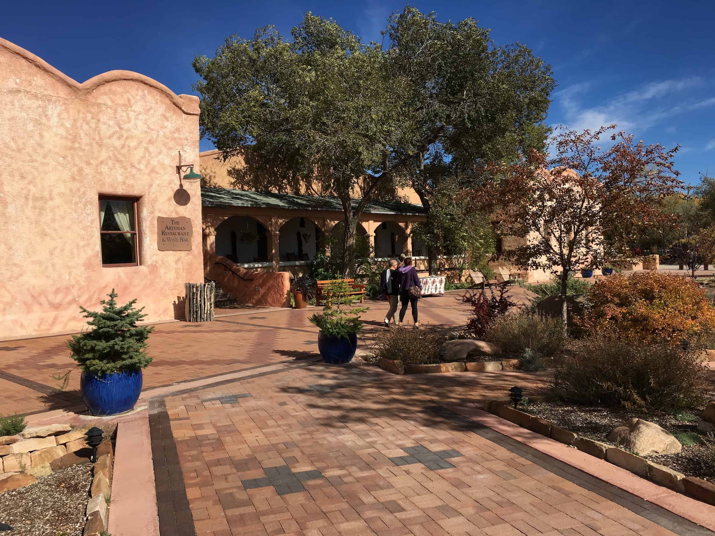 Artesian Restaurant at Ojo Caliente Mineral Springs Resort and Spa in Ojo Caliente, New Mexico