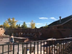 The refuge at Ojo Caliente is located in a modified, desert-spring