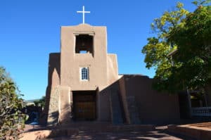 San Miguel Chapel in Barrio de Analco, Santa Fe, New Mexico
