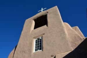 San Miguel Chapel in Santa Fe, New Mexico