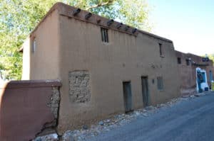 Oldest House Museum in Barrio de Analco, Santa Fe, New Mexico