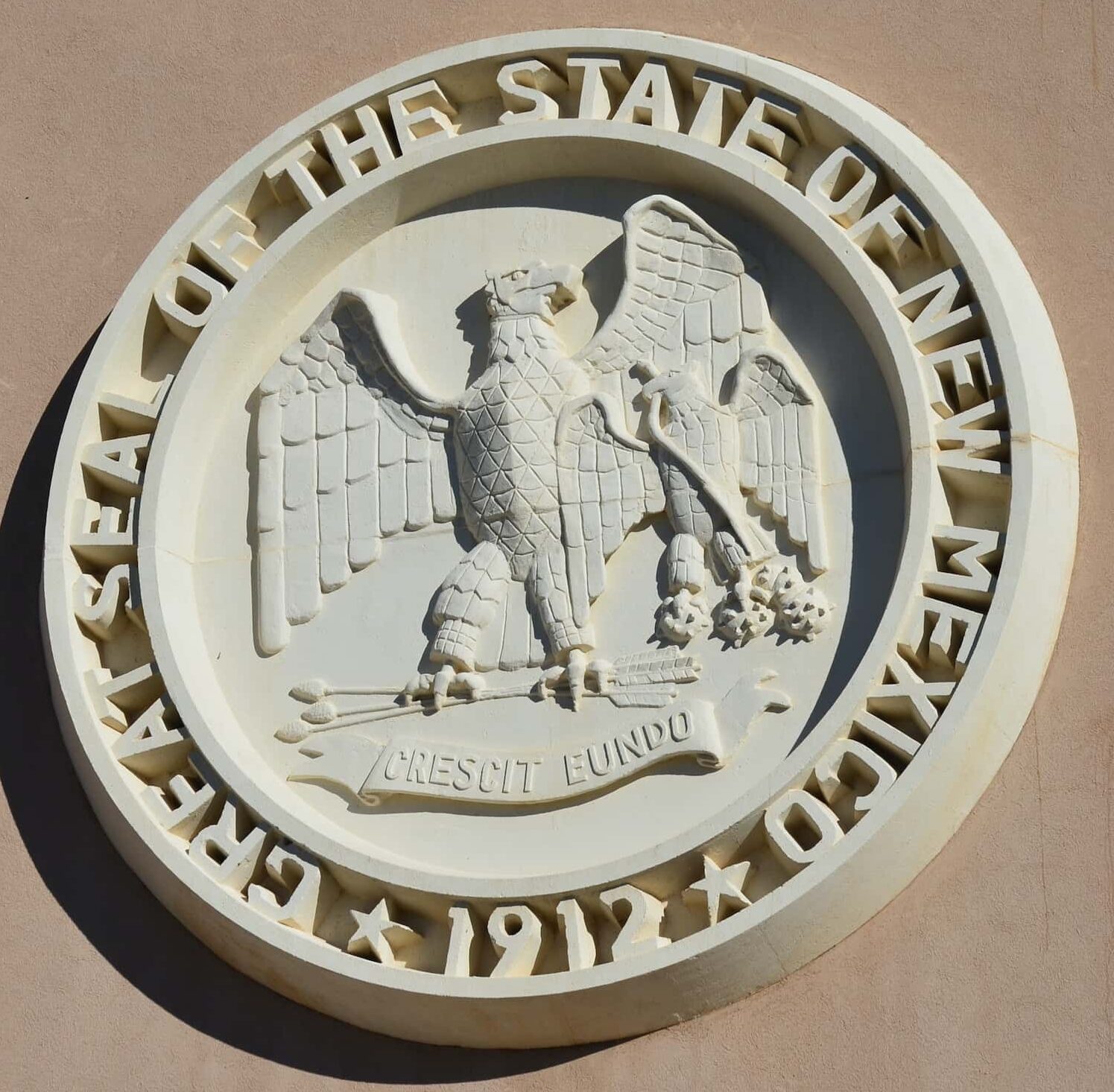 Seal of New Mexico at the New Mexico State Capitol