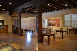 Palace of the Governors at the New Mexico History Museum in Santa Fe, New Mexico