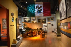 Mexican independence at the New Mexico History Museum in Santa Fe, New Mexico