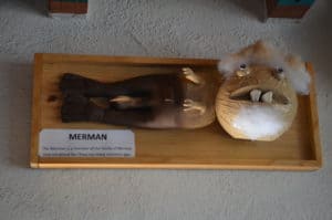 Merman at the Cerrillos Turquoise Mining Museum in Cerrillos, New Mexico