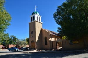 St. Joseph's Church in Cerrillos, New Mexico