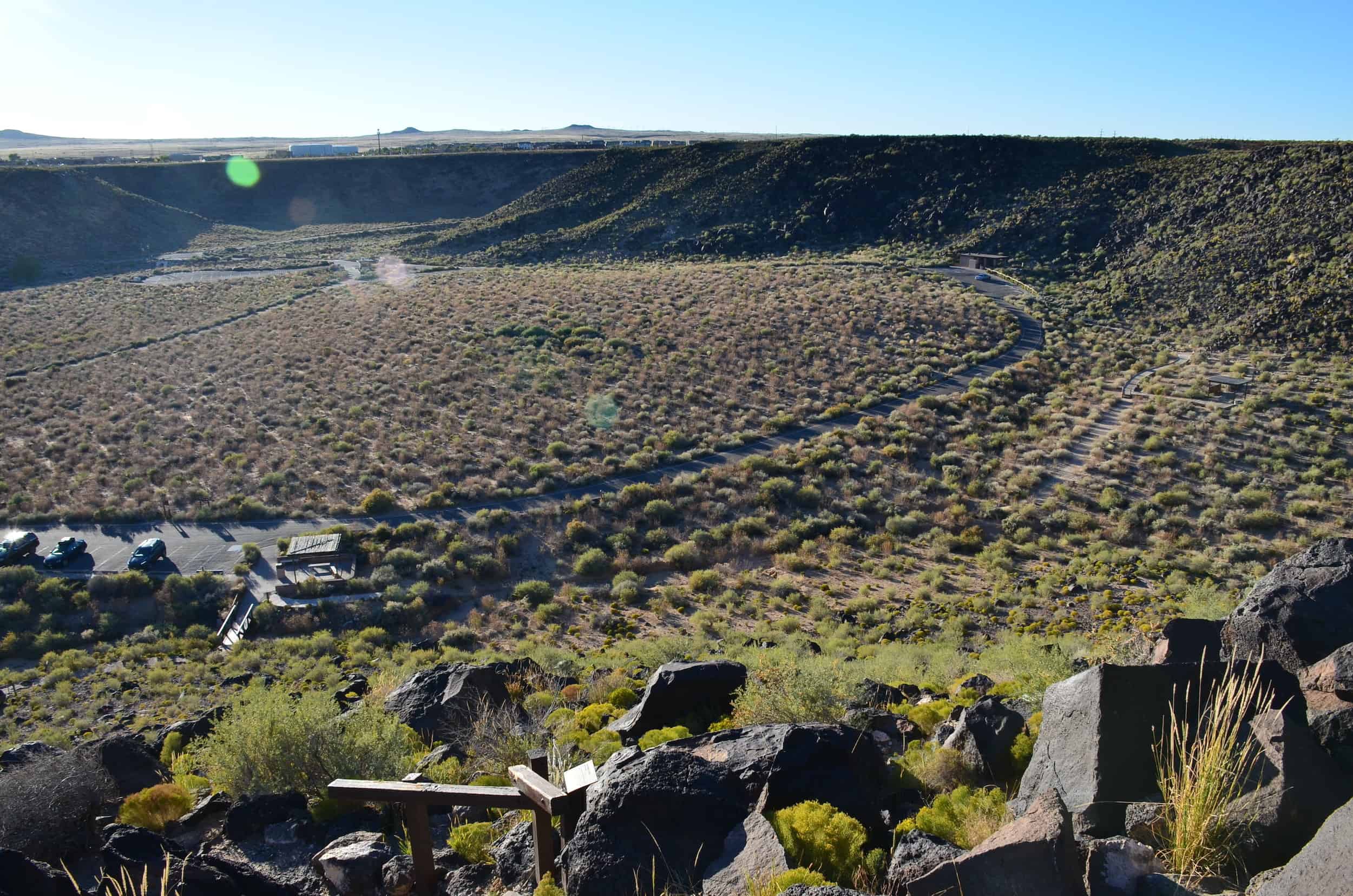 Boca Negra Canyon, Petroglyph National Monument in Albuquerque, New Mexico