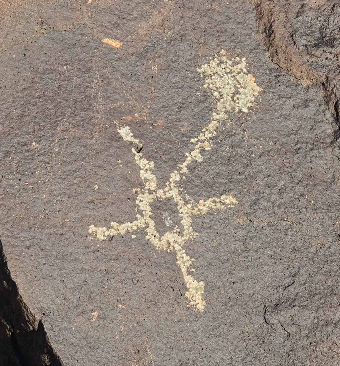 Petroglyph along Mesa Point Trail