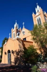 San Felipe de Neri Church in Albuquerque, New Mexico