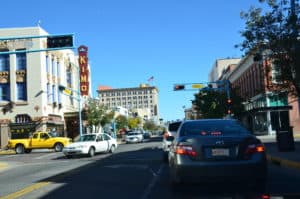 Central Avenue in downtown Albuquerque, New Mexico