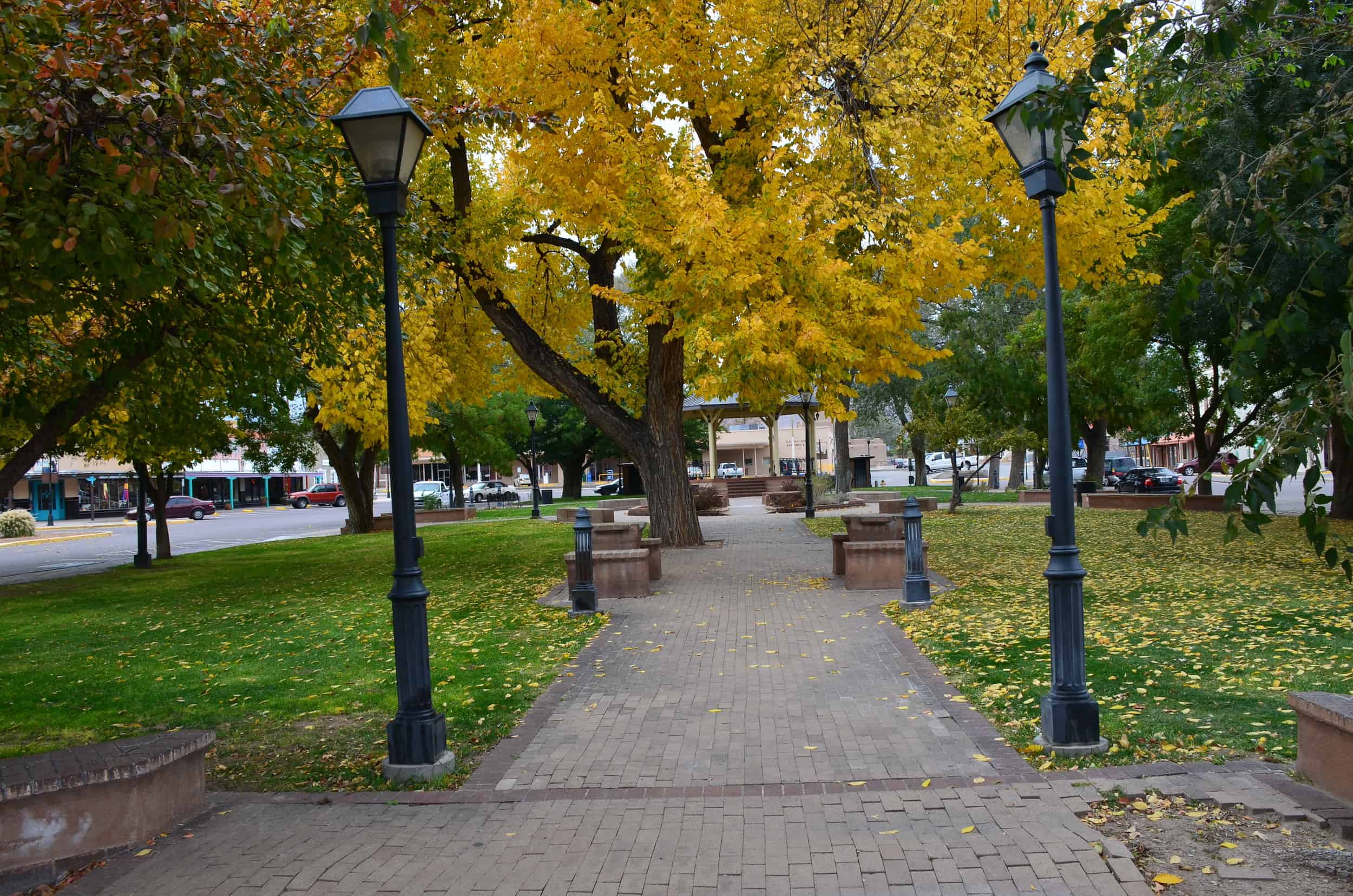 Plaza in Socorro, New Mexico