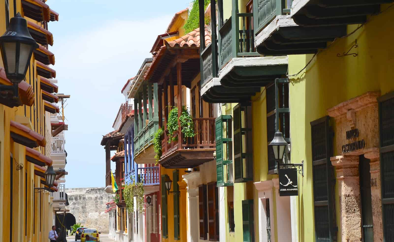 Calle de la Factoría in Cartagena, Bolívar, Colombia