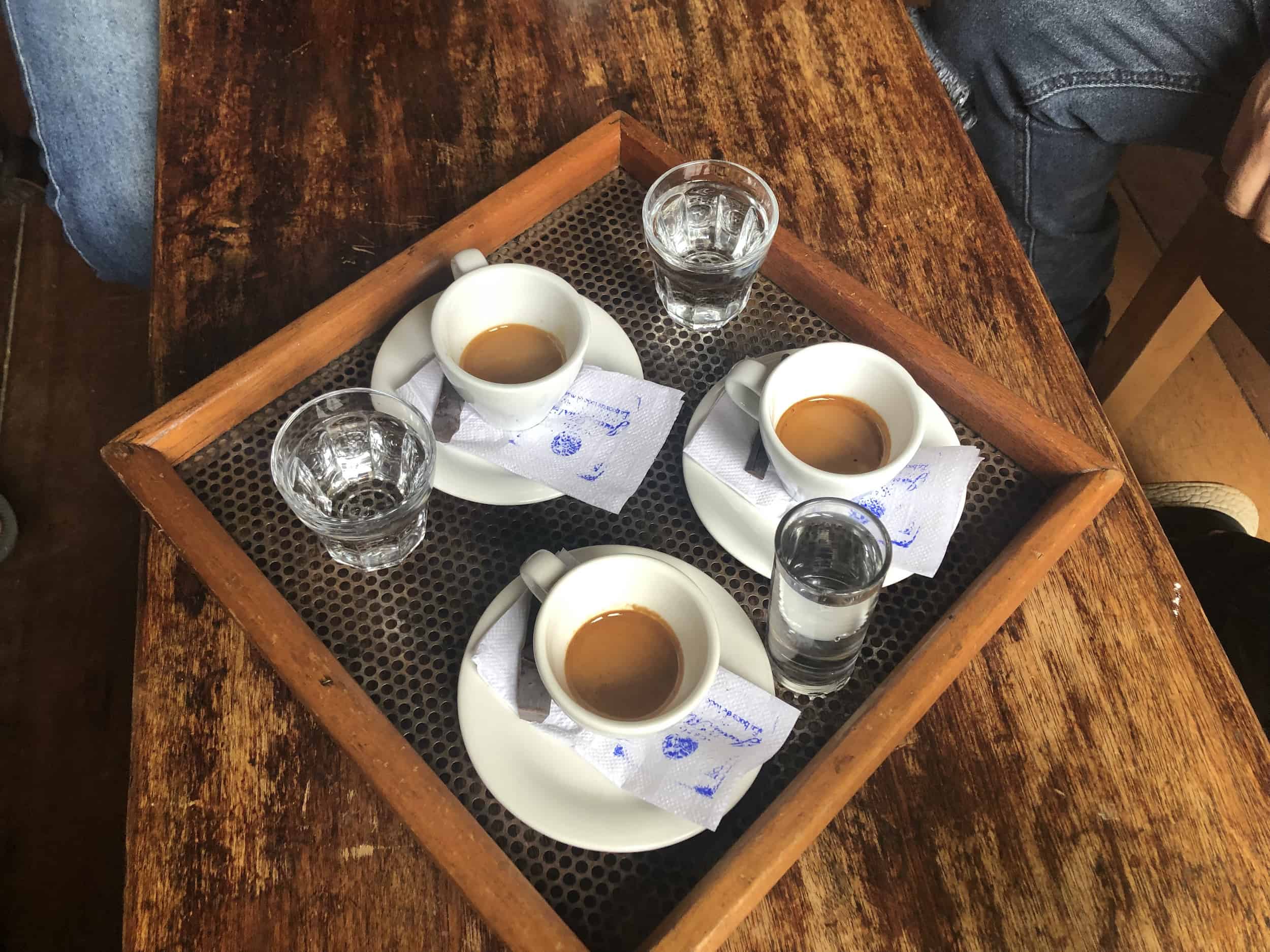 Espresso on the Café Jesús Martín Coffee Tour in Salento, Colombia
