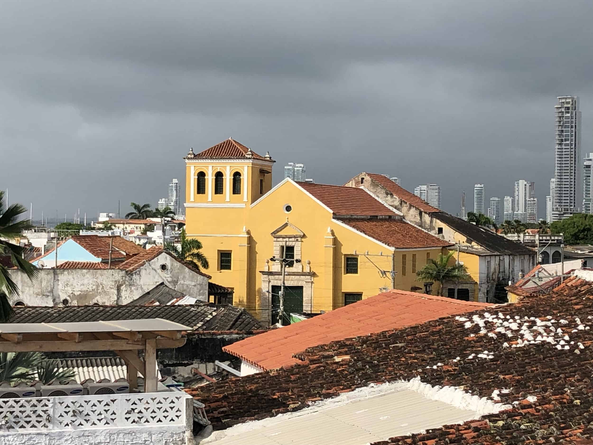 View of Church of the Holy Trinity from Casa Lola