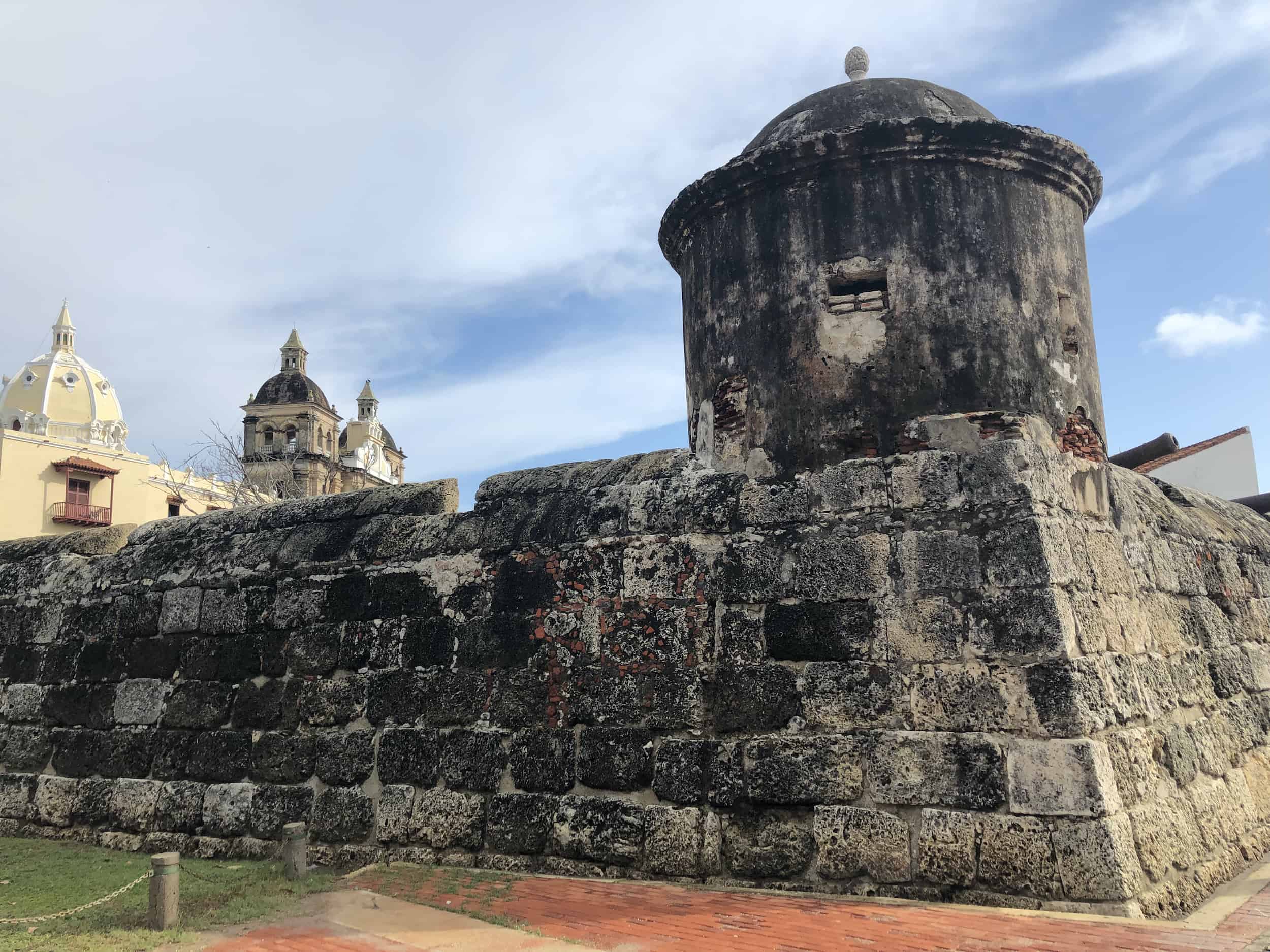Bastion of Saint Ignatius on the Walls of Cartagena, Colombia